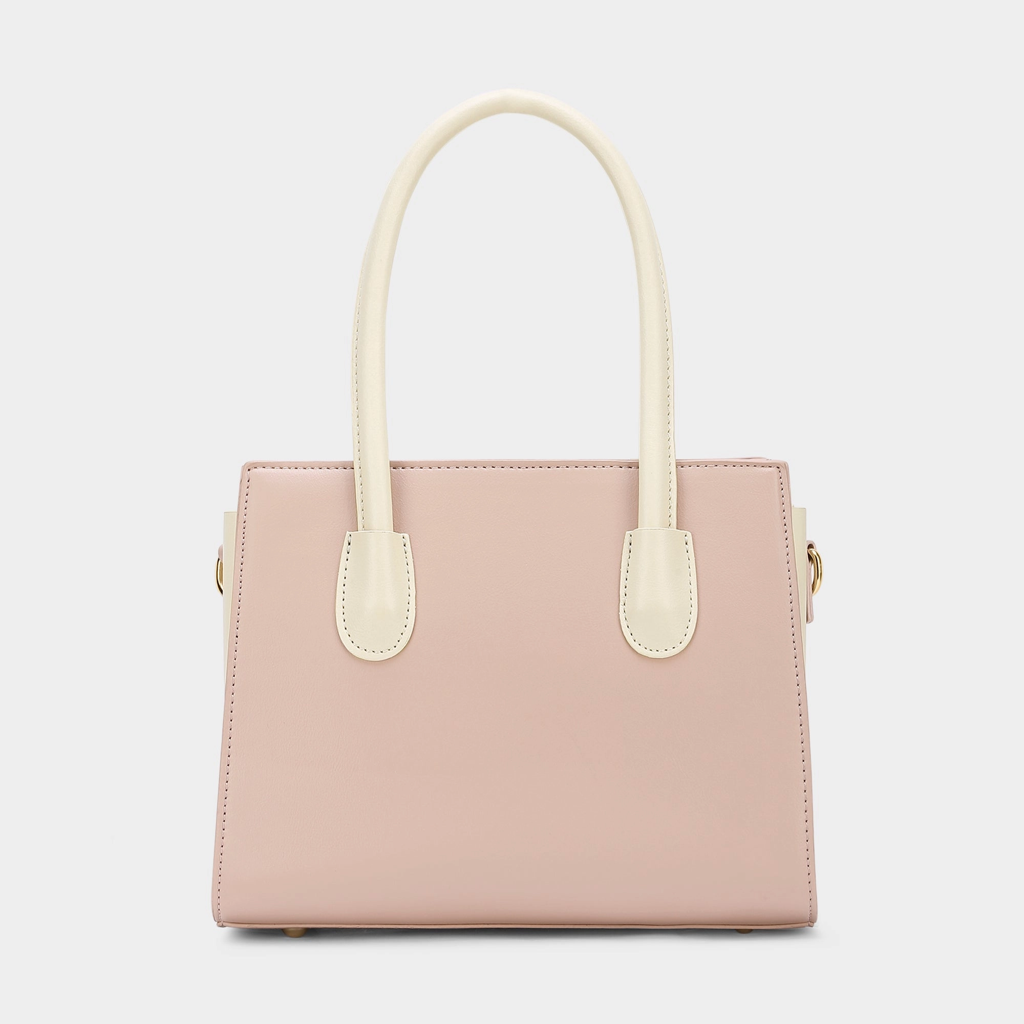 Lavie Luxe Knot Light Pink Medium Women's Satchel Bag