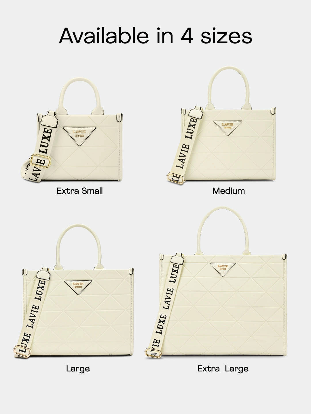 Lavie Luxe Mona25 Extra Large Box Satchel