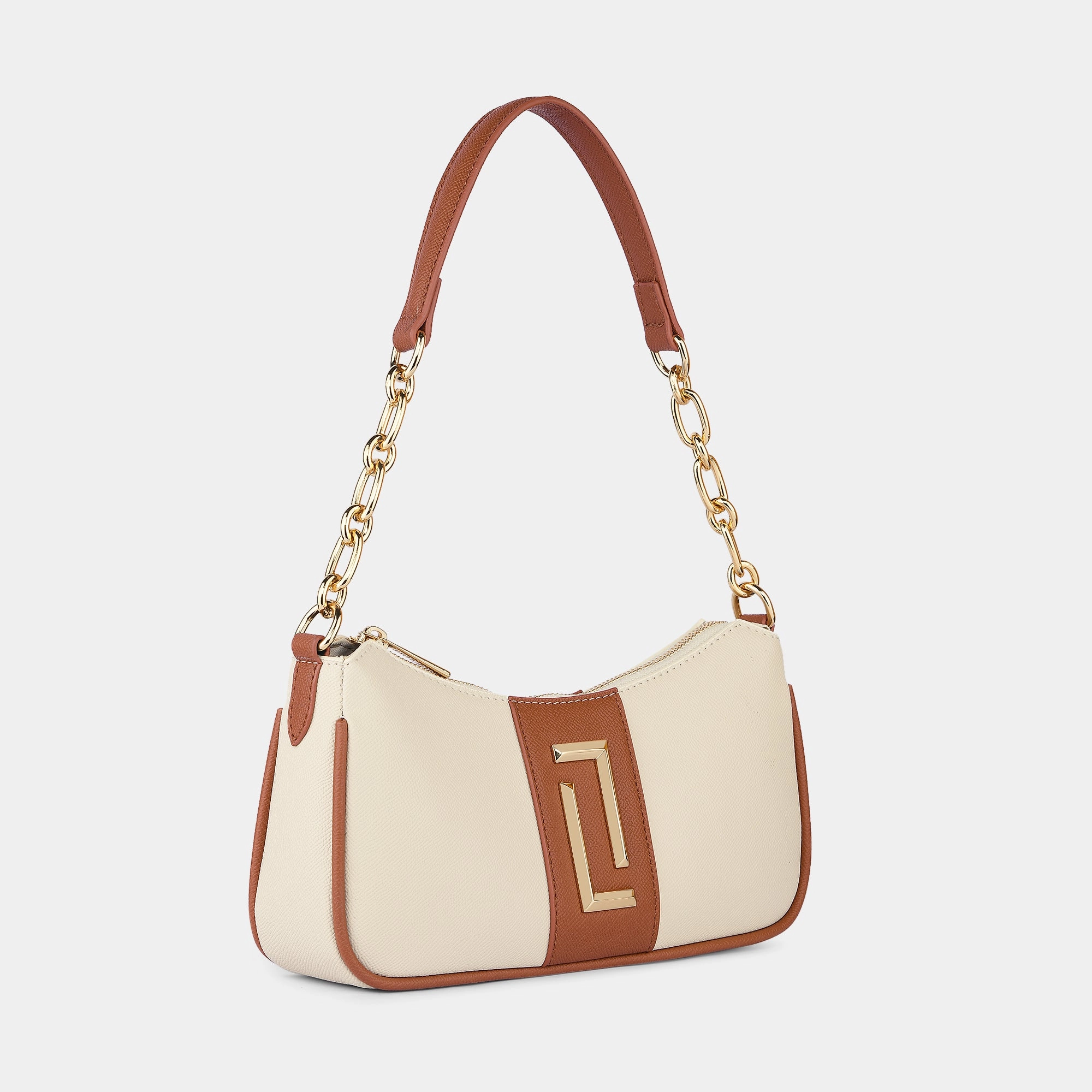 Lavie Luxe Monica Off White Small Women'S Hobo