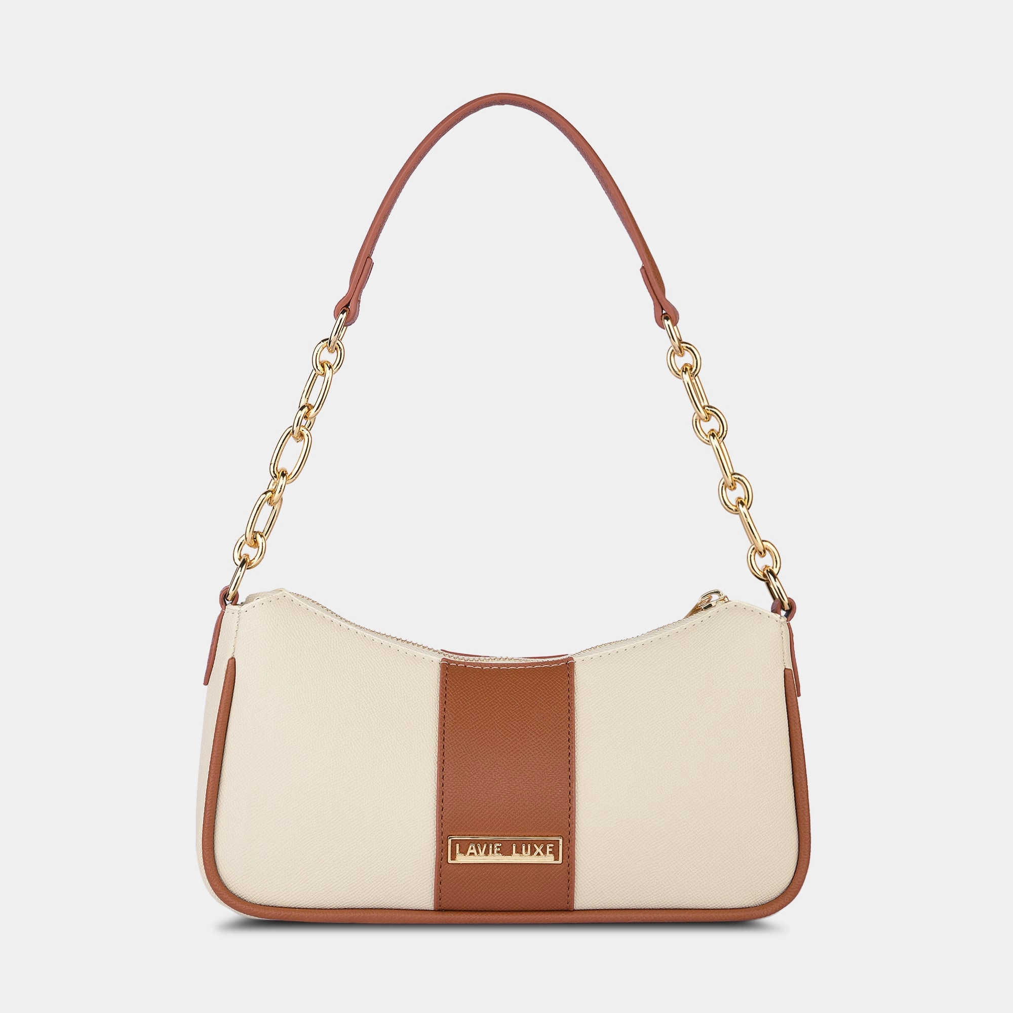 Lavie Luxe Monica Off White Small Women'S Hobo