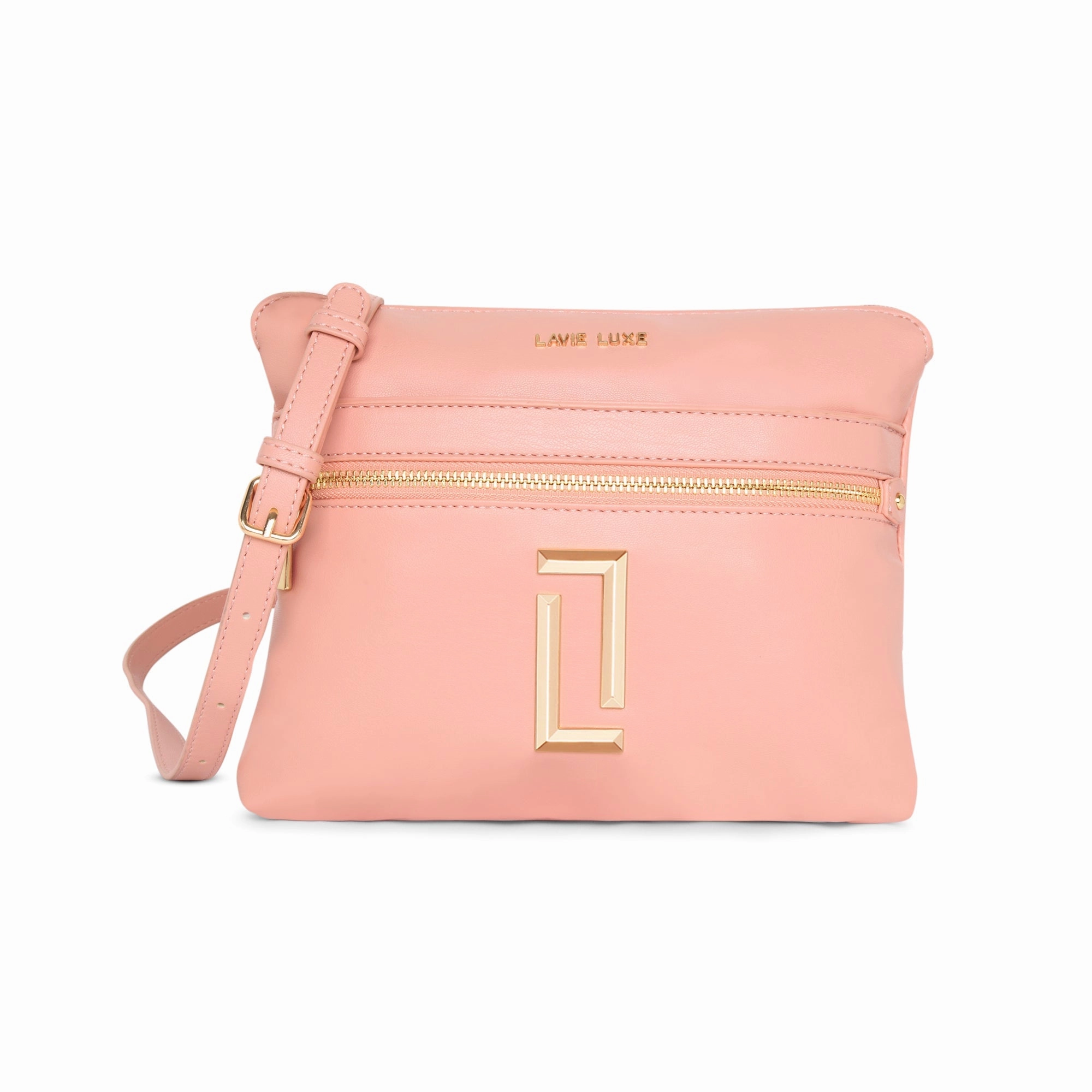 Lavie Luxe Pink Small Women's Quick Access Sling Bag