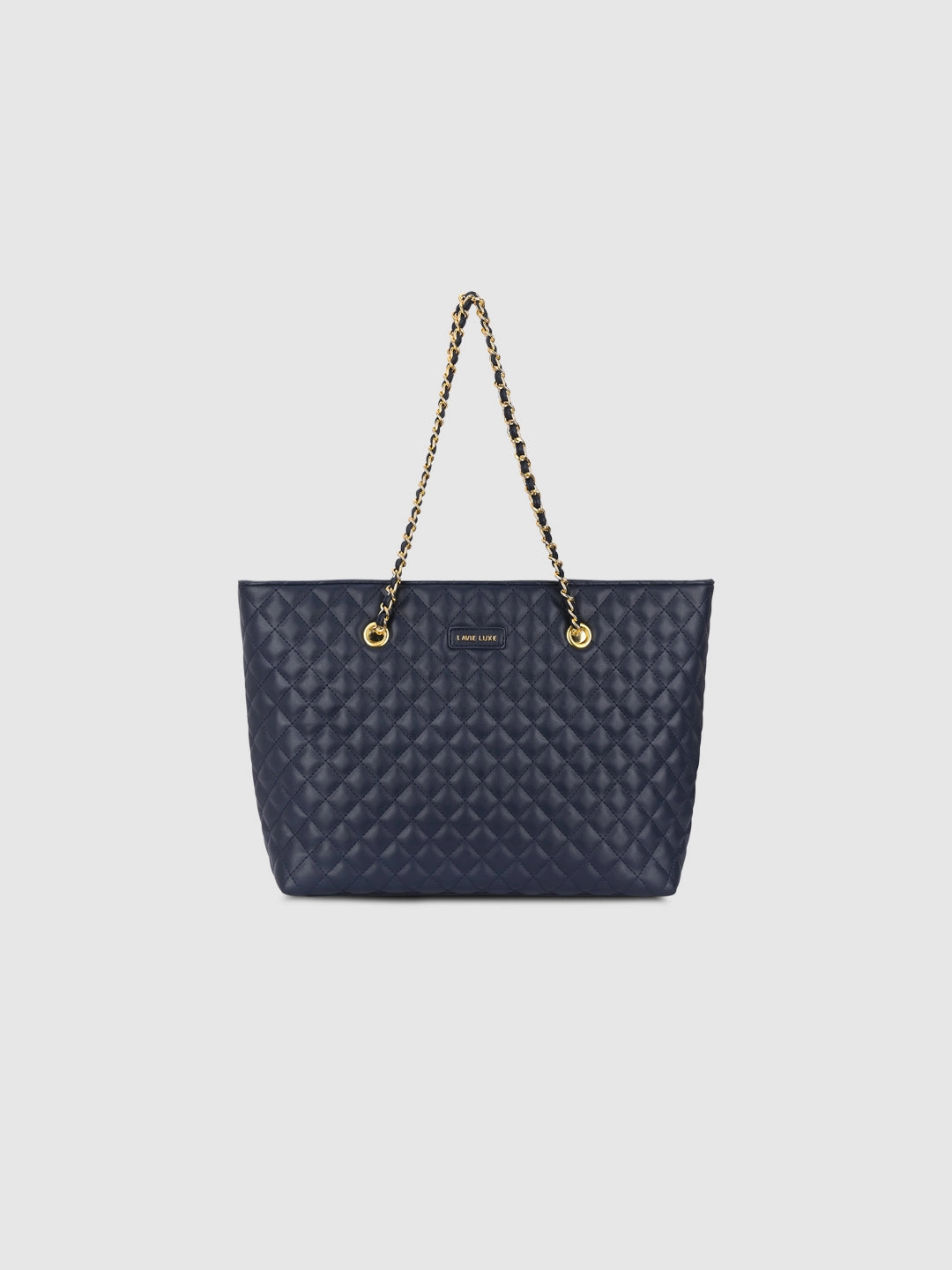 Lavie Luxe Query Navy Large Women's Tote