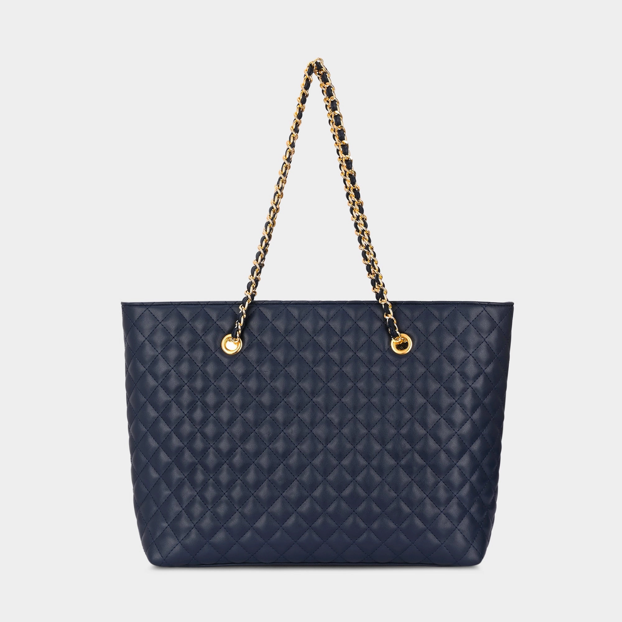Lavie Luxe Query Navy Large Women's Tote