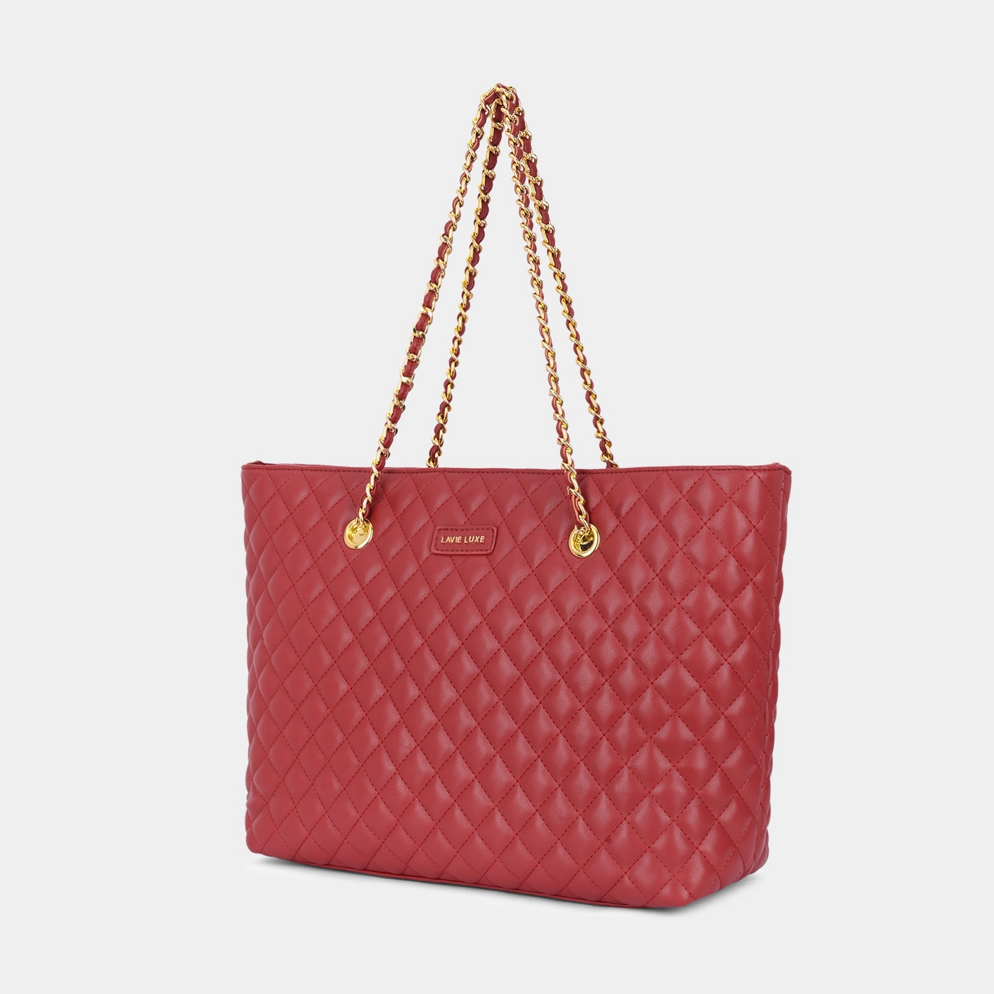 Lavie Luxe Query Wine Large Women's Tote