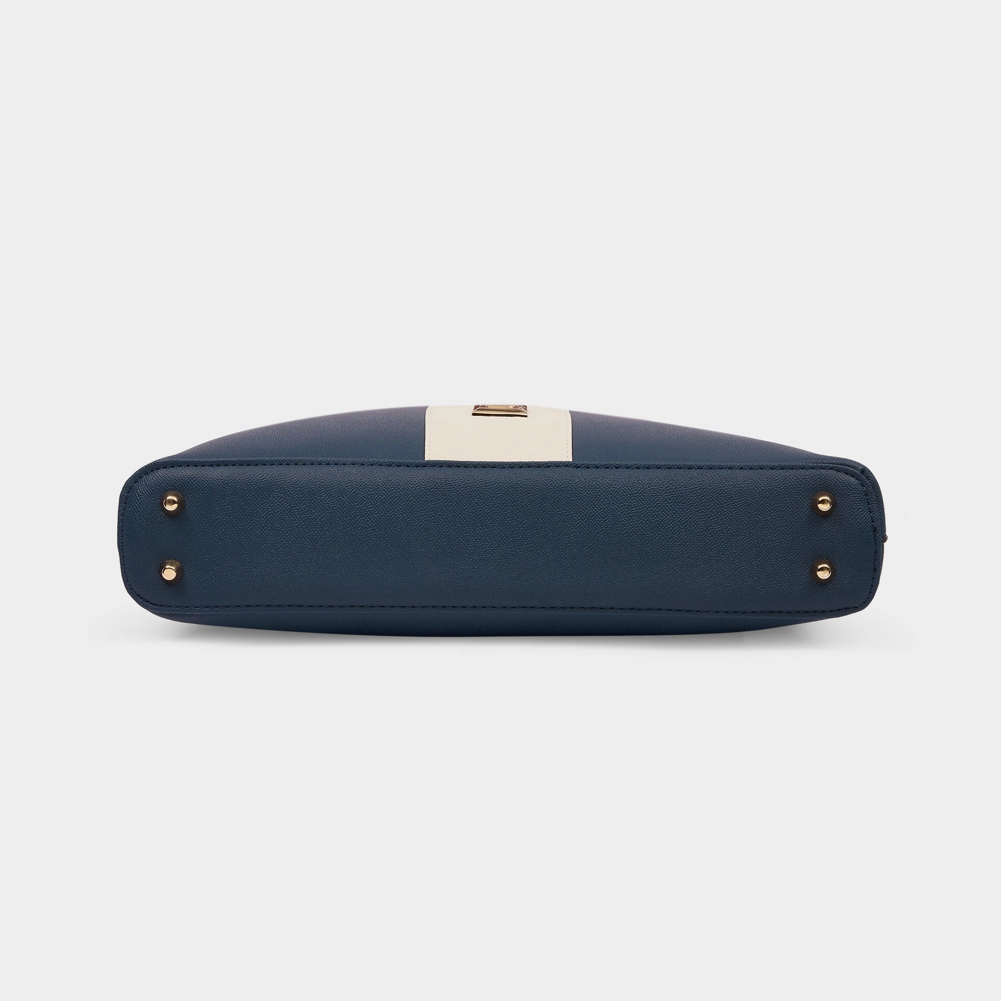 Lavie Luxe Welsy 1 Compartment Navy Large Women'S Laptop Handbag