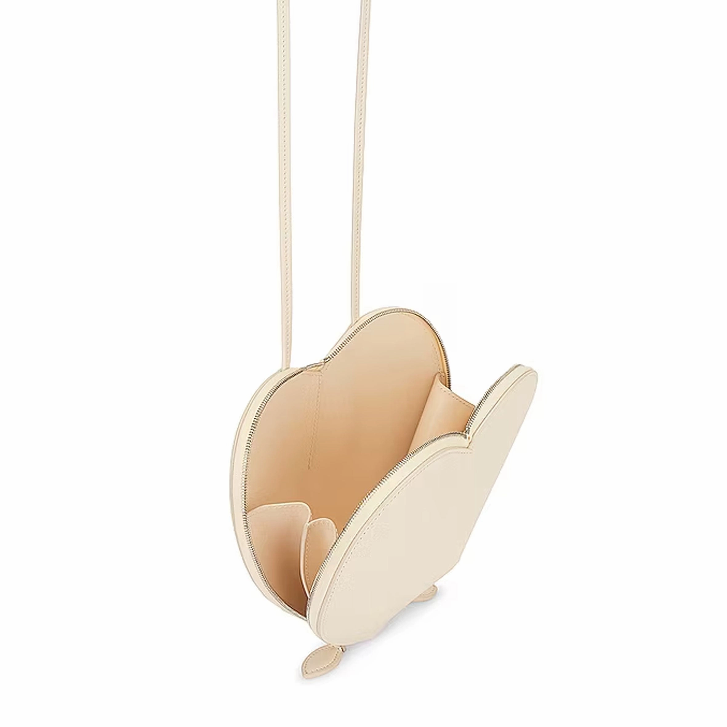 Le Cur Bag Lux Calfskin, Creme