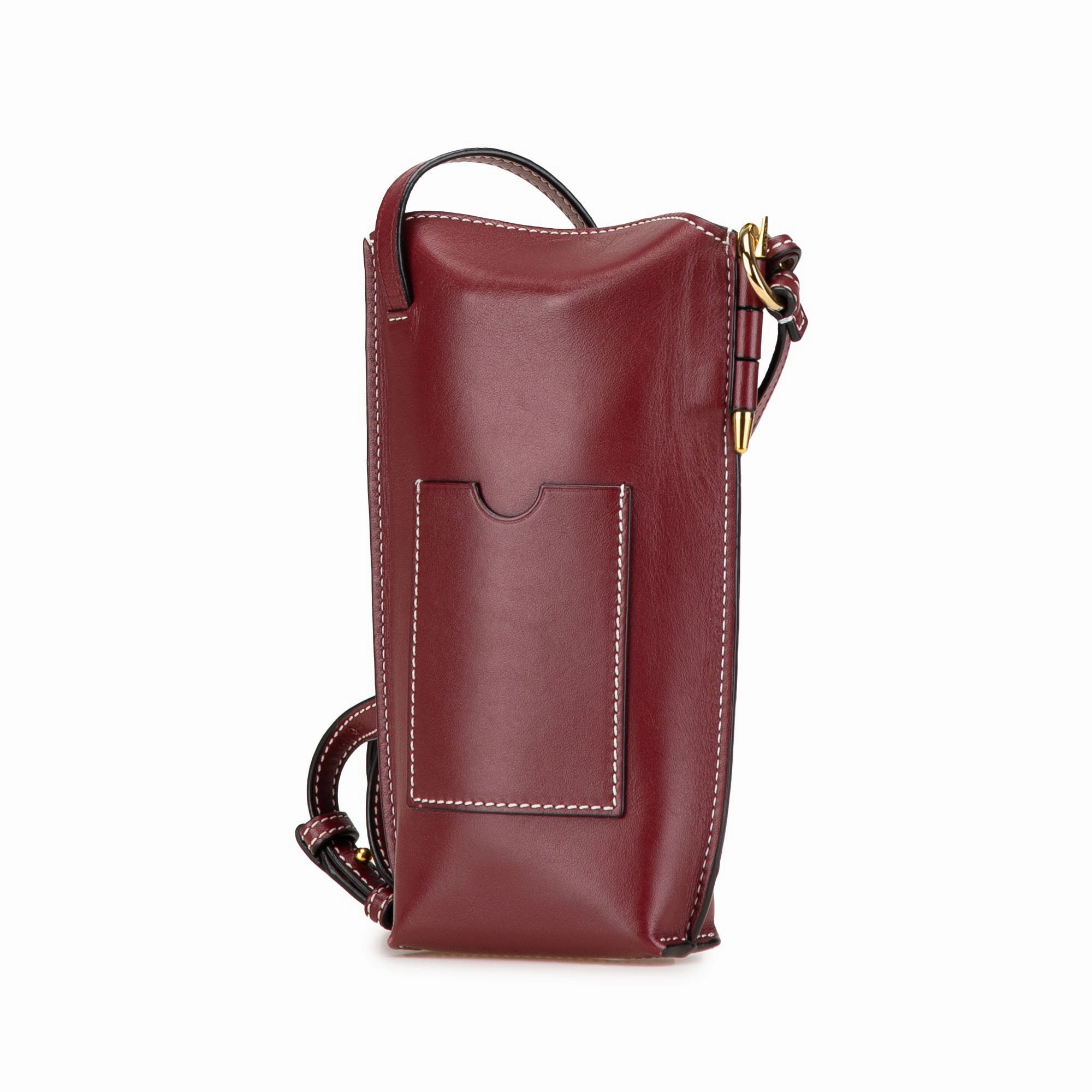 Leather Gate Pocket Crossbody