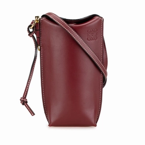 Leather Gate Pocket Crossbody