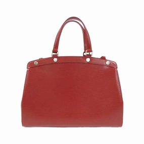 Leather Handbag with Dust Bag and Shoulder Strap