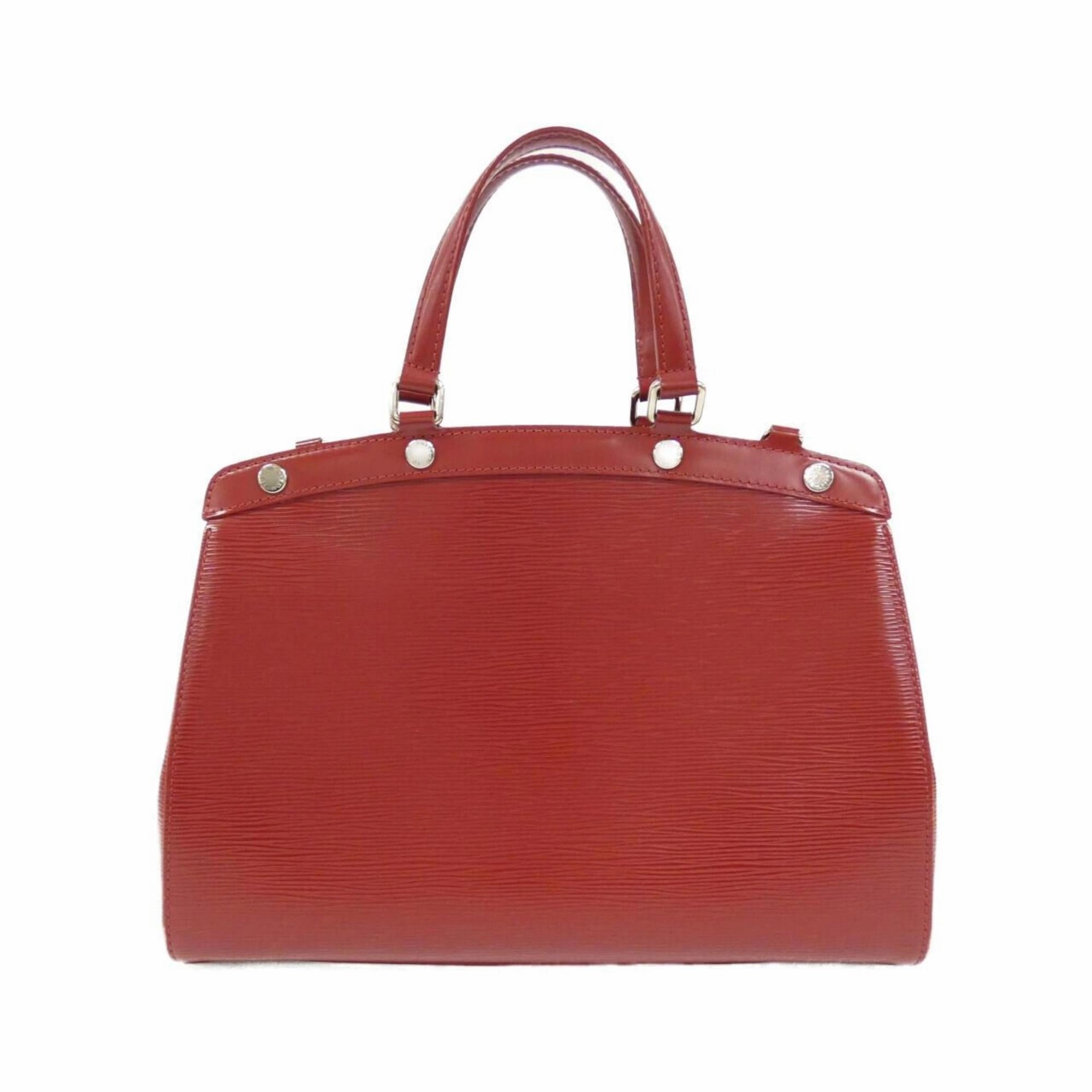 Leather Handbag with Dust Bag and Shoulder Strap