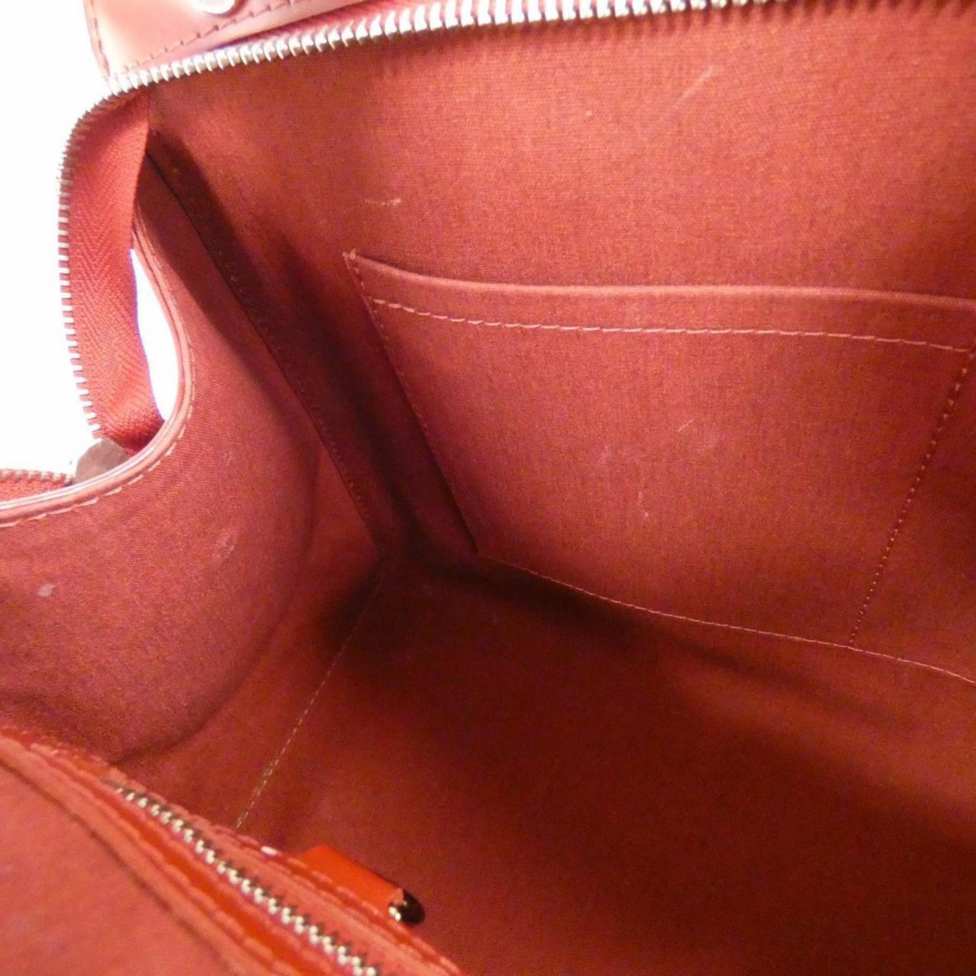 Leather Handbag with Dust Bag and Shoulder Strap