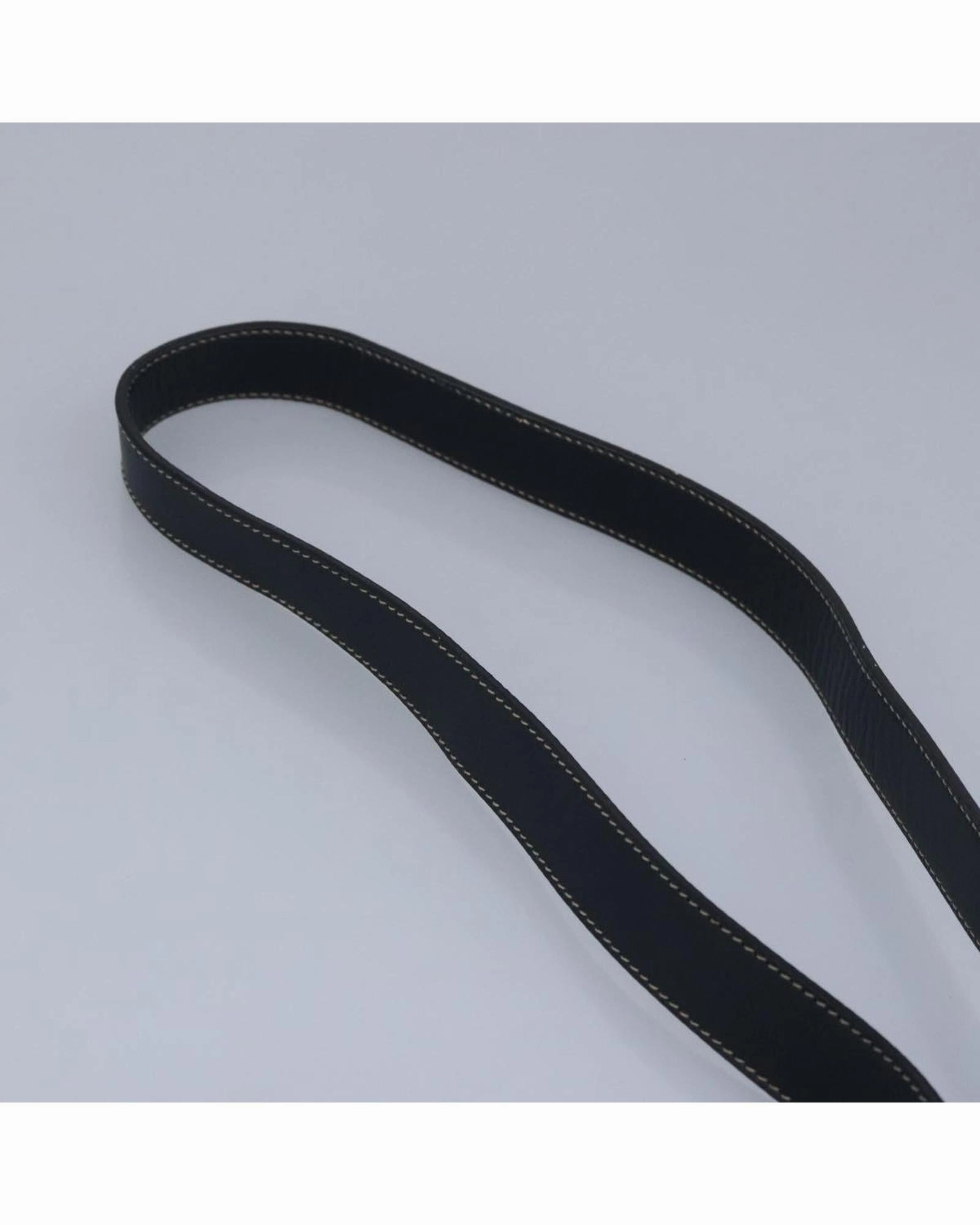 Leather Shoulder Bag with Adjustable Strap
