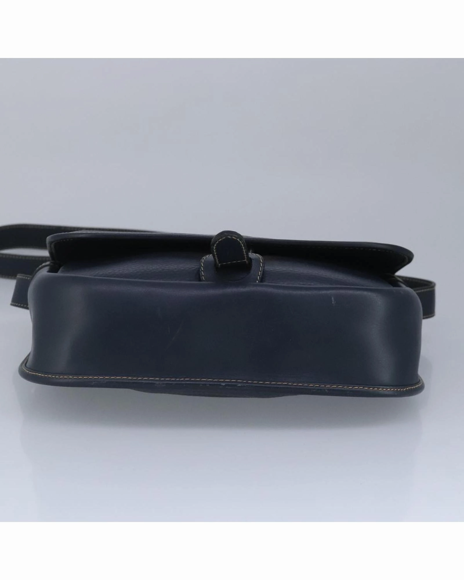 Leather Shoulder Bag with Adjustable Strap