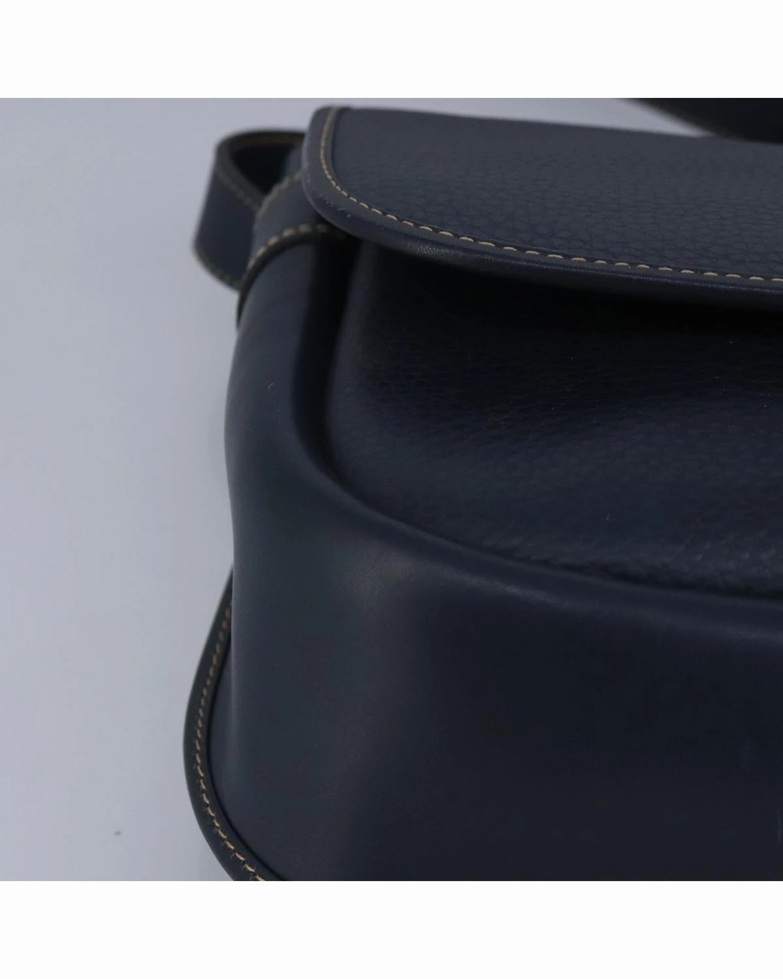 Leather Shoulder Bag with Adjustable Strap