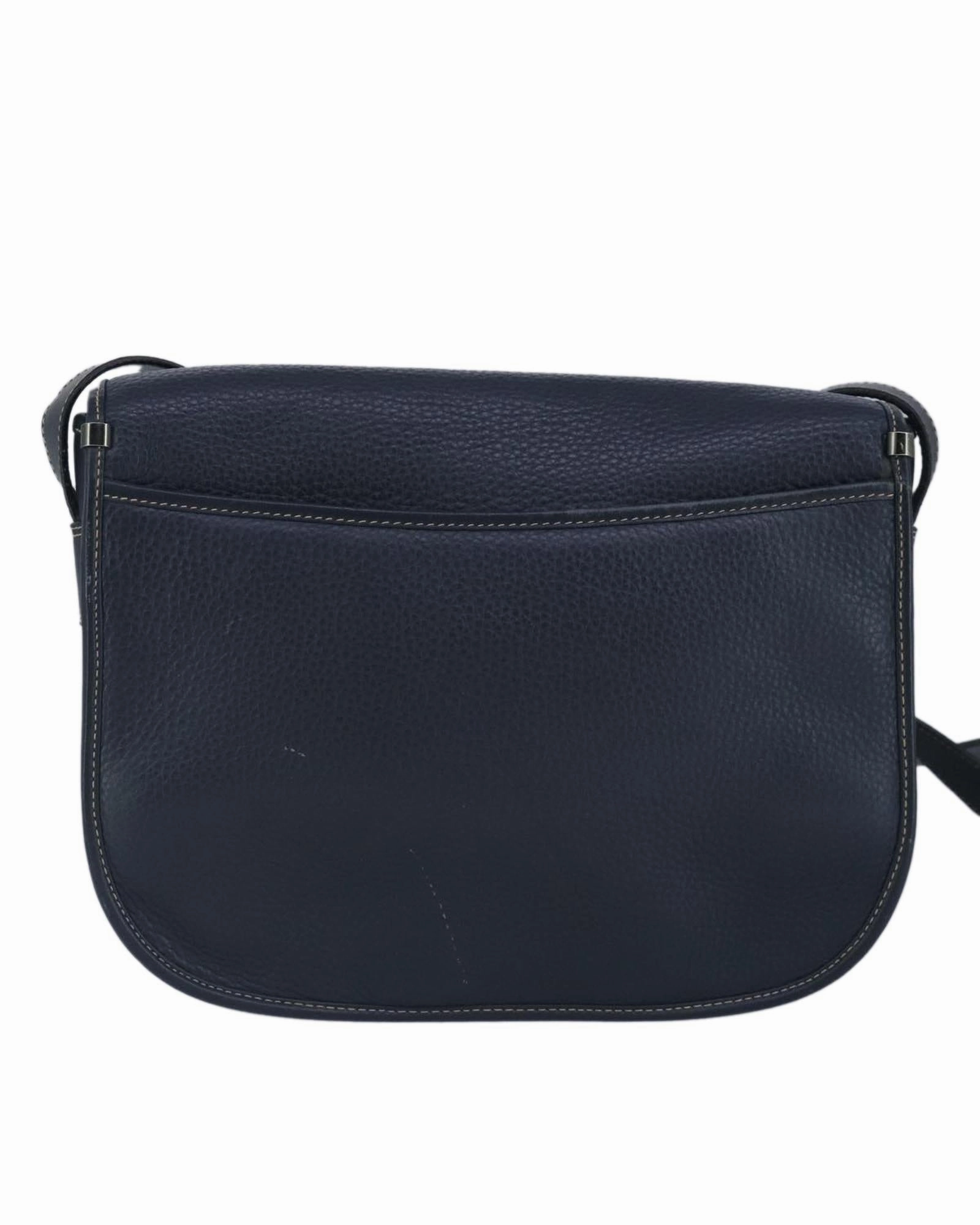 Leather Shoulder Bag with Adjustable Strap