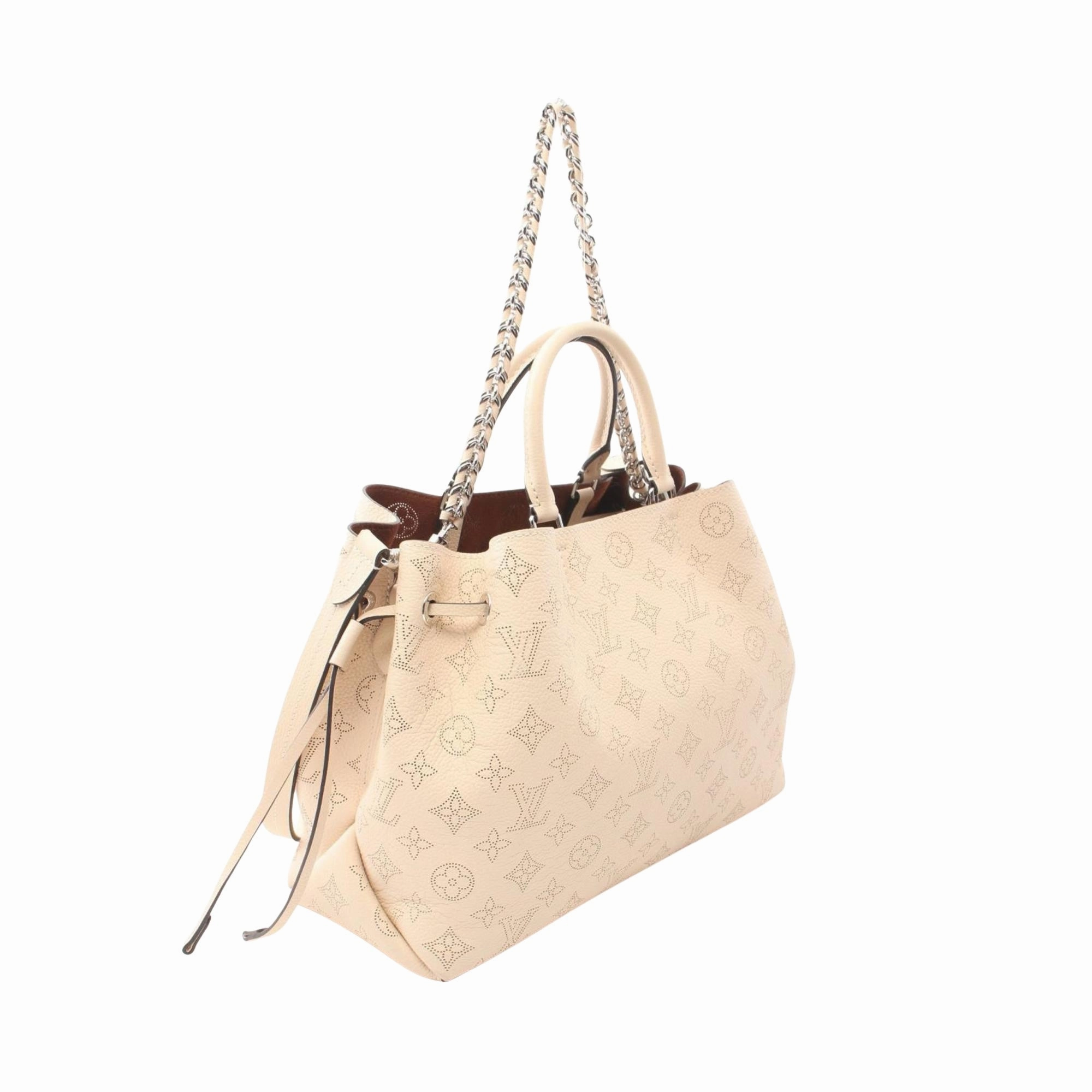 Leather Shoulder Bag with Dust Bag and Shoulder Strap