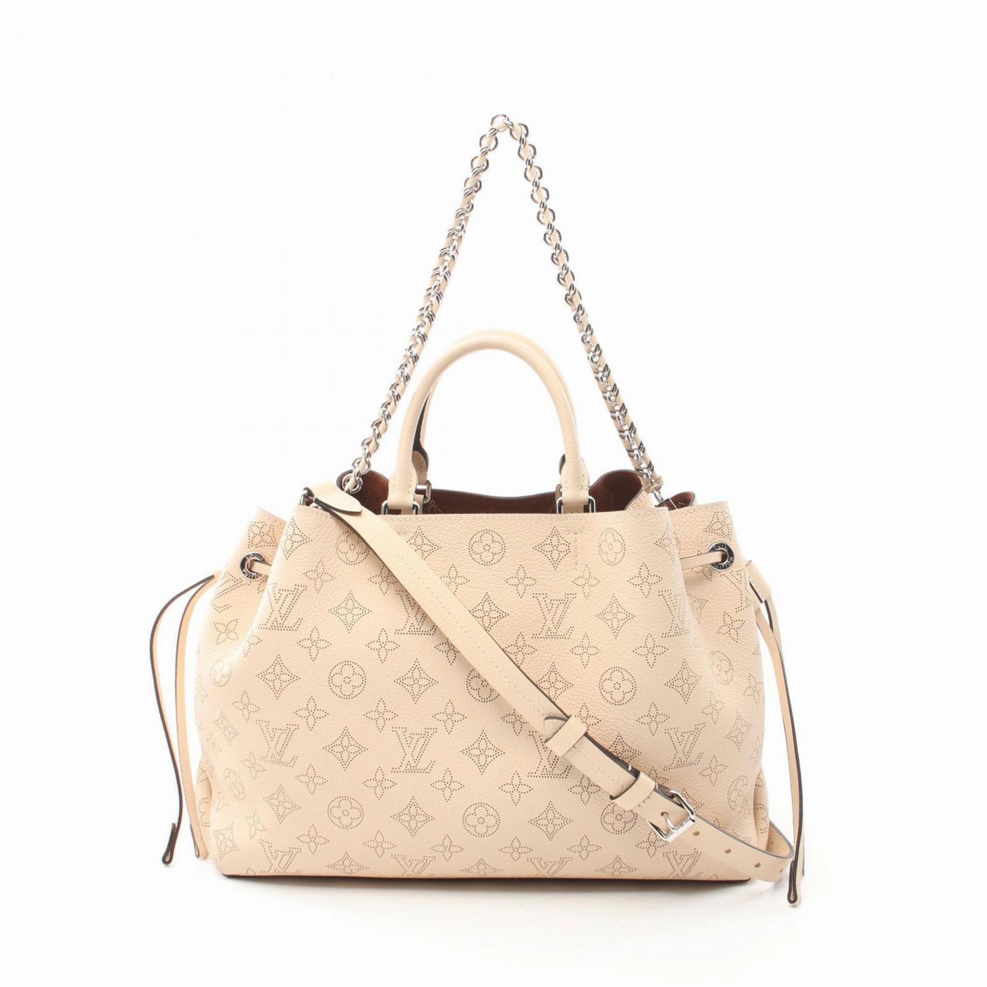 Leather Shoulder Bag with Dust Bag and Shoulder Strap