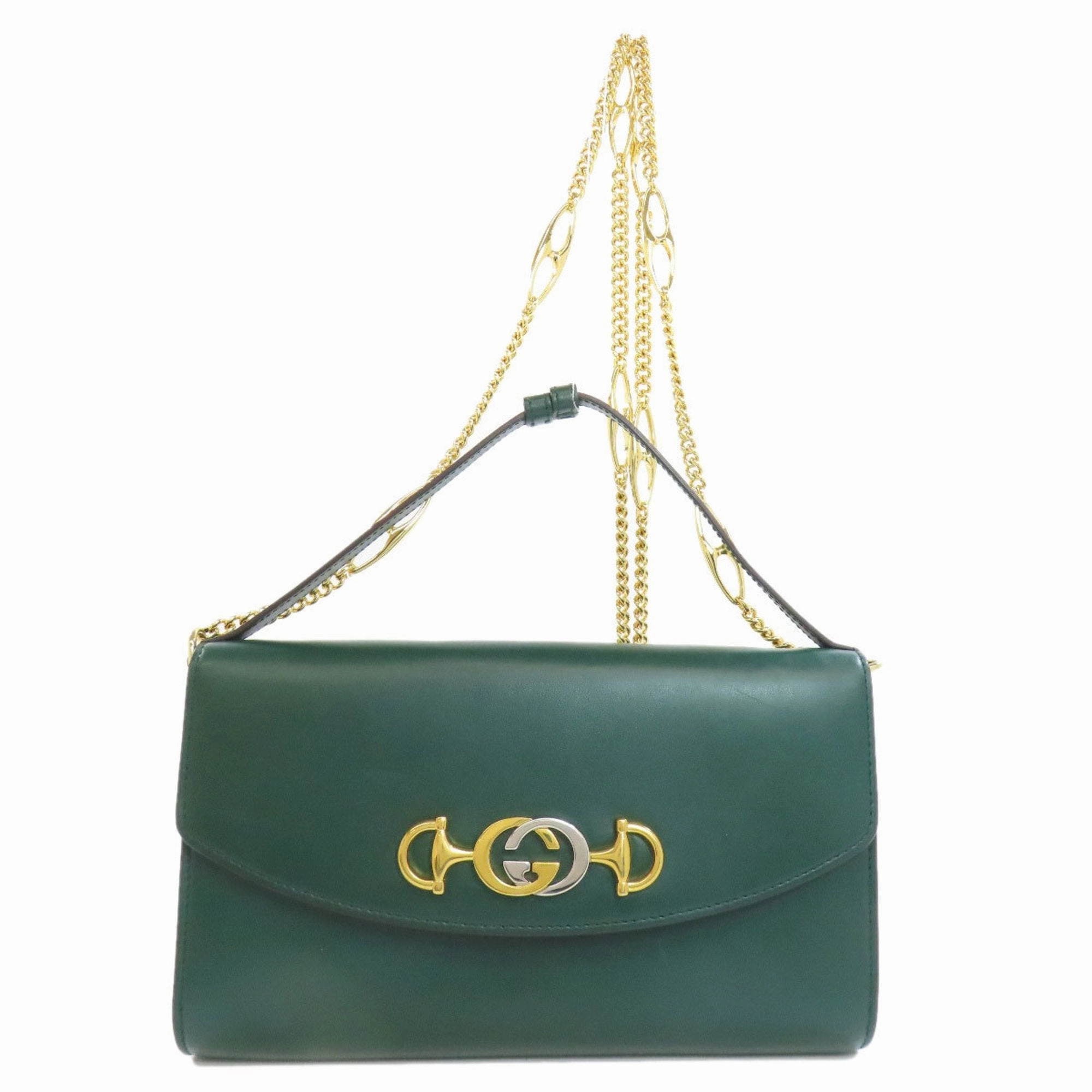 Leather Shoulder Bag with Shoulder Strap