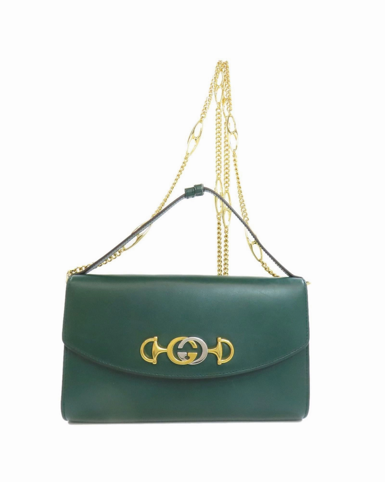 Leather Shoulder Bag with Shoulder Strap