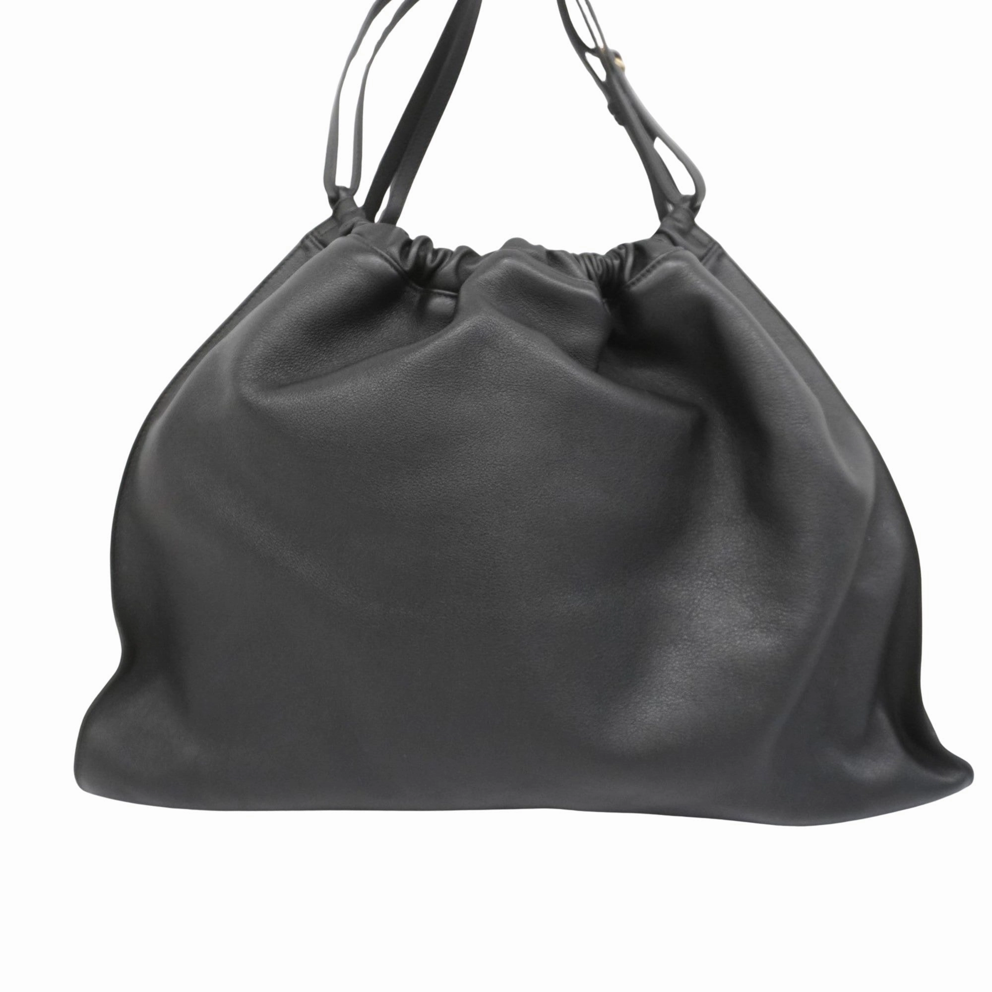 Leather Soho Shoulder Bag with Dust Bag and Strap