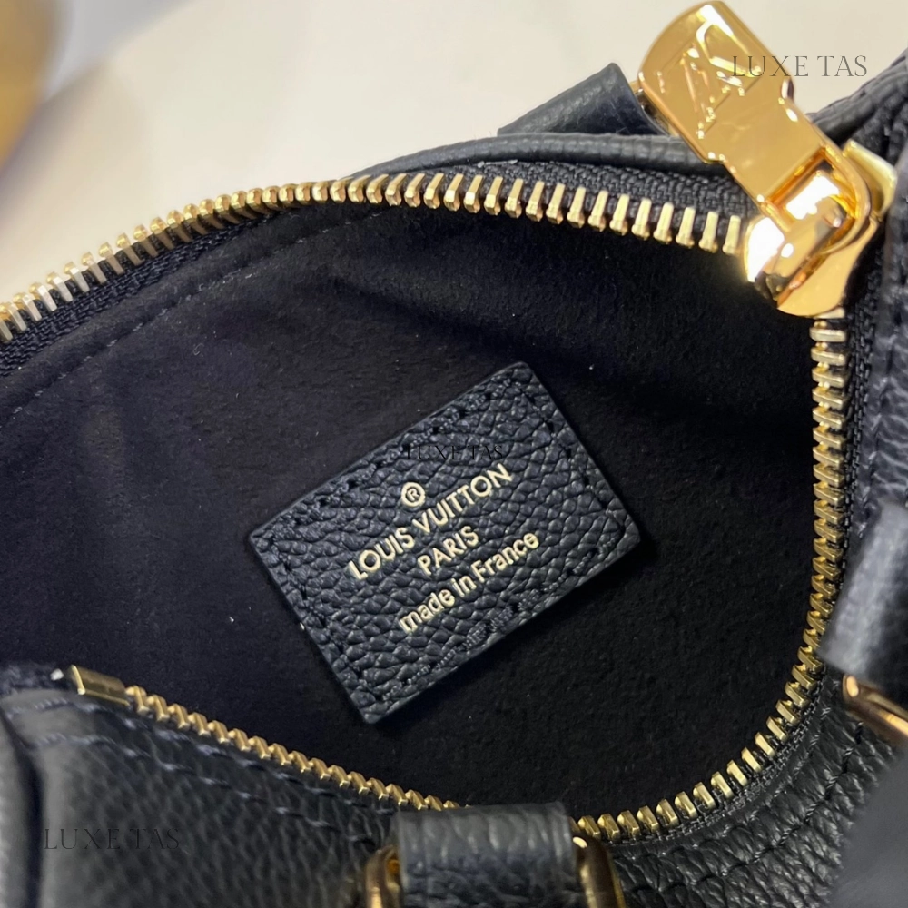 Leather With Studs Nano Speedy Leather Crossbody Bag for Women