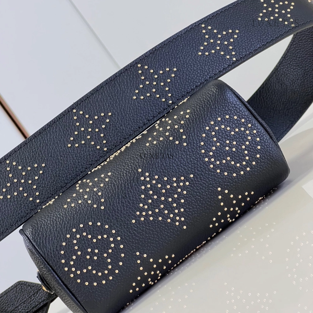Leather With Studs Nano Speedy Leather Crossbody Bag for Women