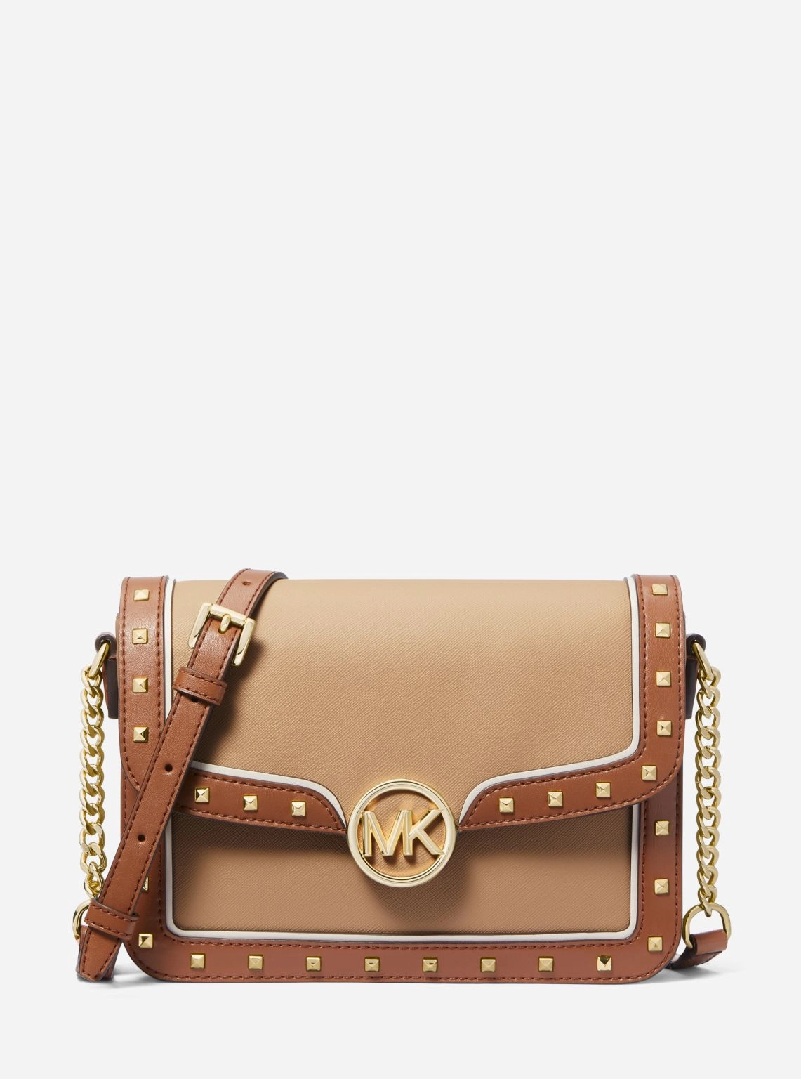 Leida Medium Studded Shoulder Bag