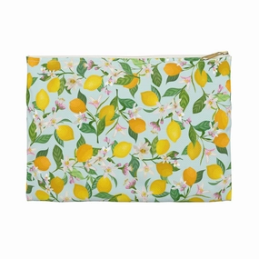 Lemon Blossoms | Lemon Print Travel Bag
