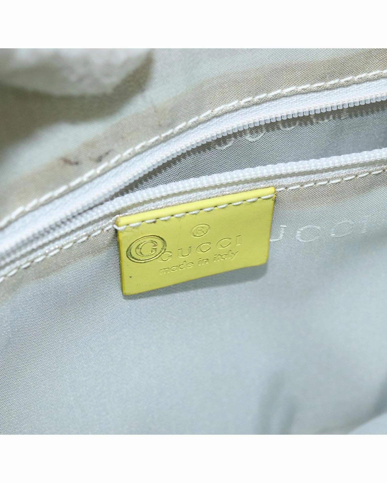 Lime Green Leather Shoulder Bag