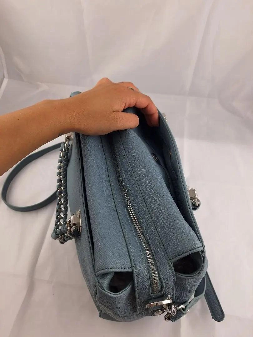 Liu Jo Sky Blue Convertible Handbag