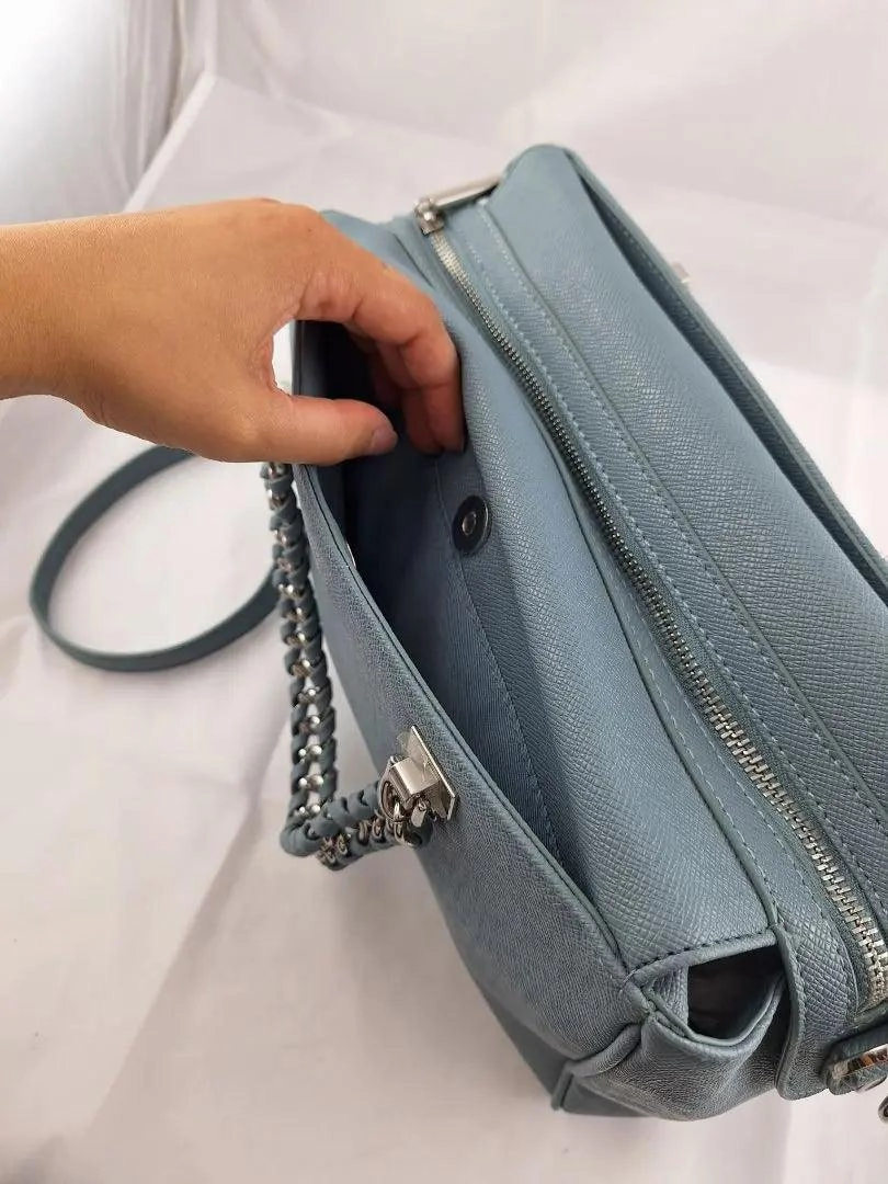 Liu Jo Sky Blue Convertible Handbag