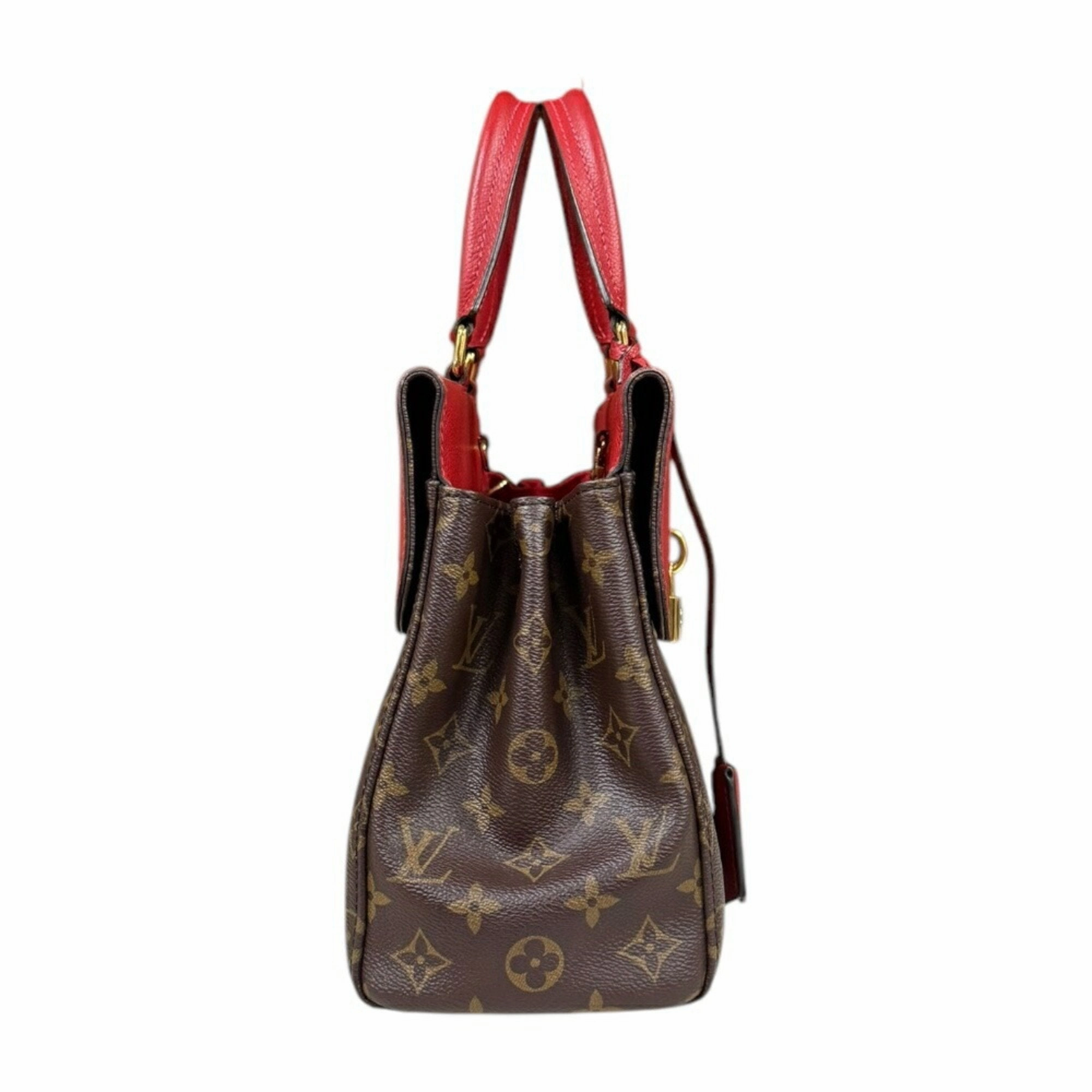 Lockme II Red M55756 Shoulder Bag