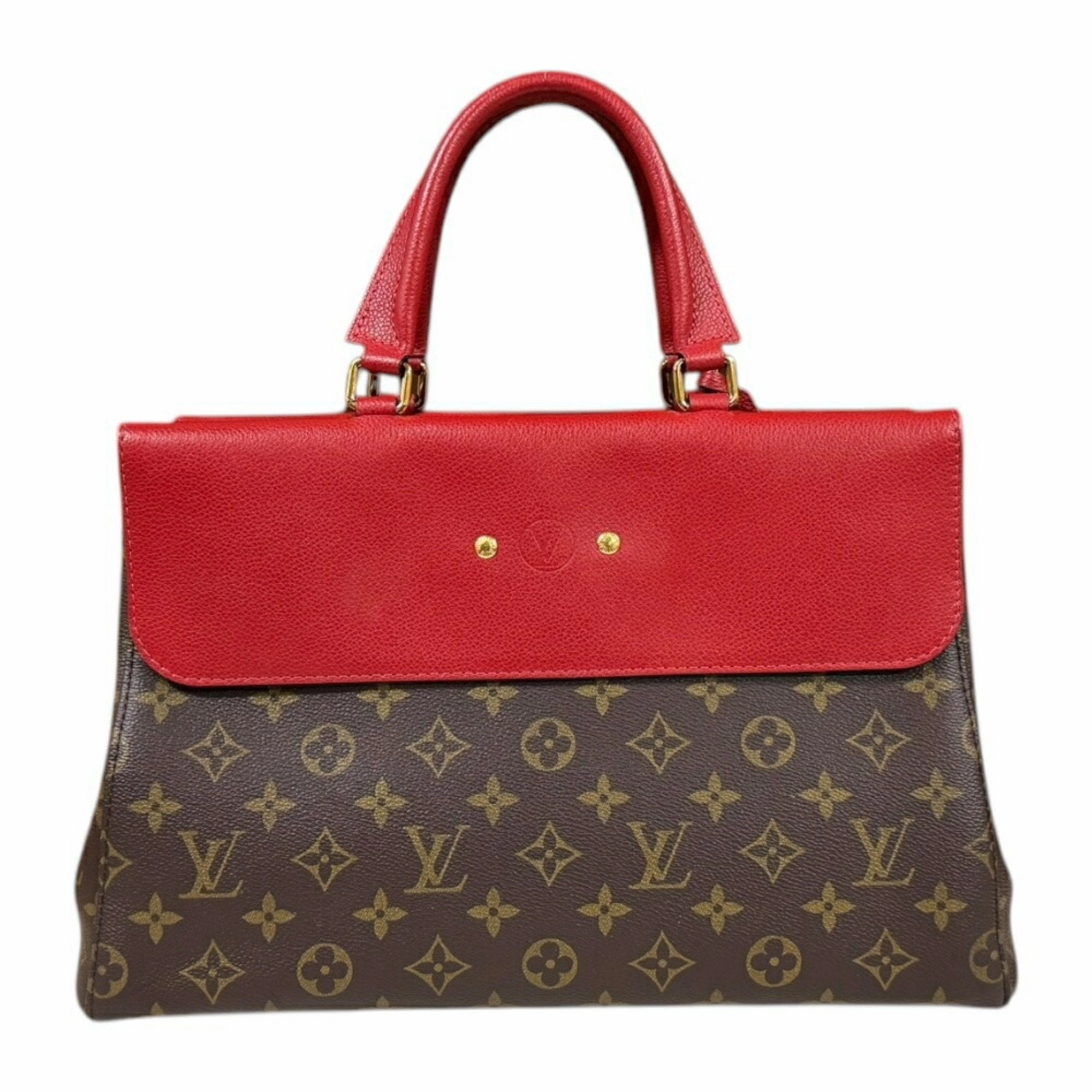 Lockme II Red M55756 Shoulder Bag