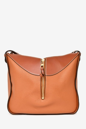 Loewe 2016 Brown Leather Hammock Bag (As Is)