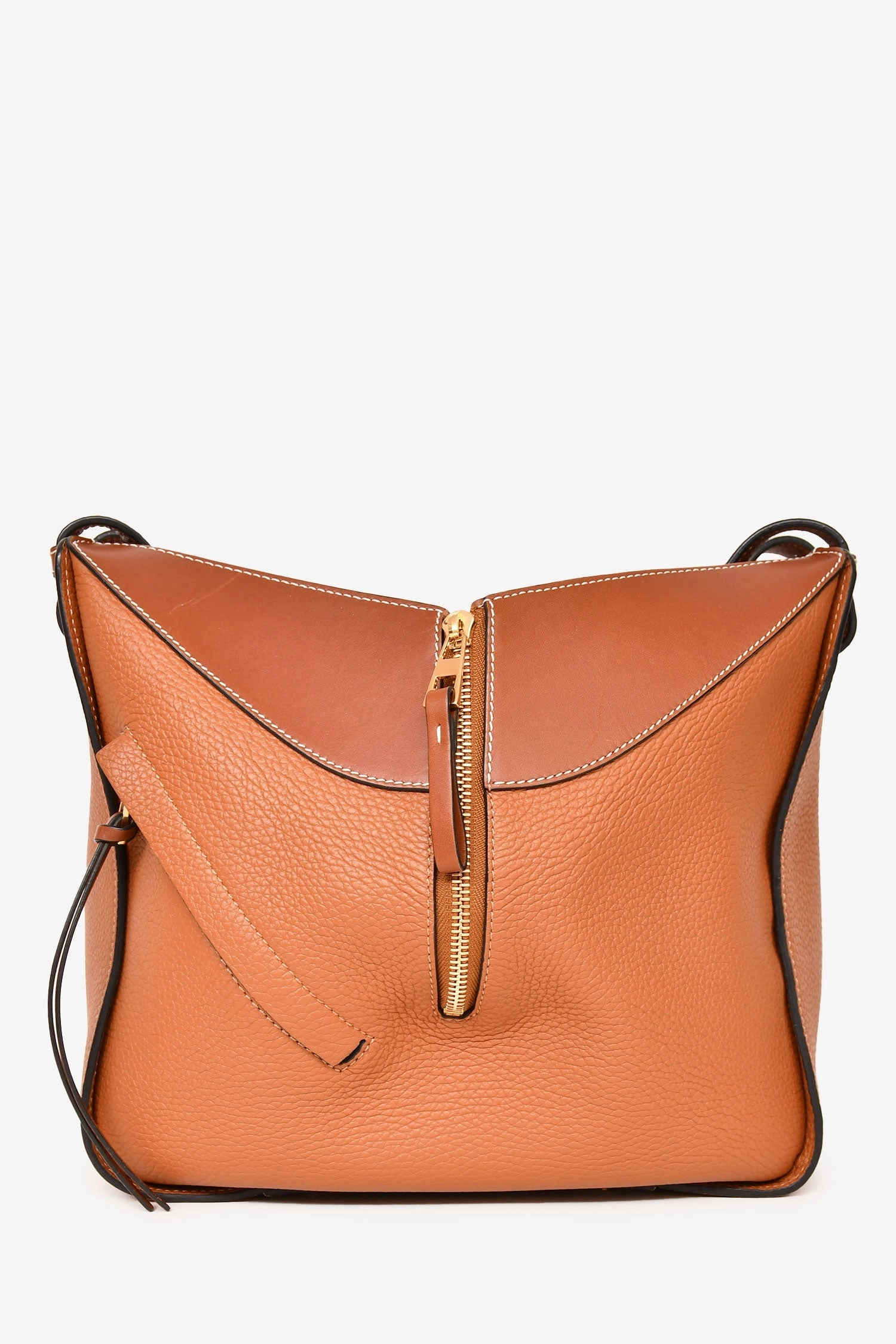Loewe 2016 Brown Leather Hammock Bag (As Is)