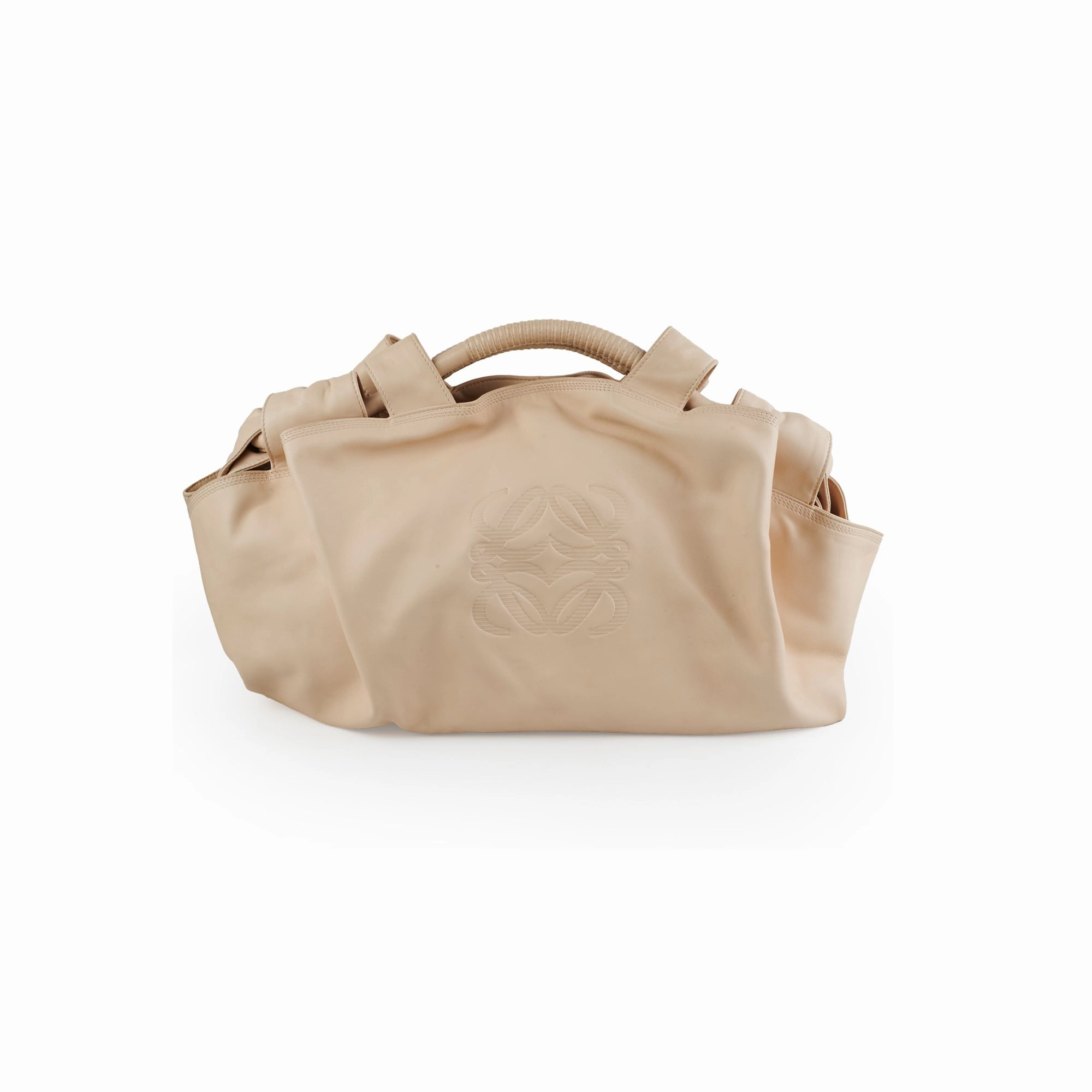 Loewe Beige Top Handle Bag