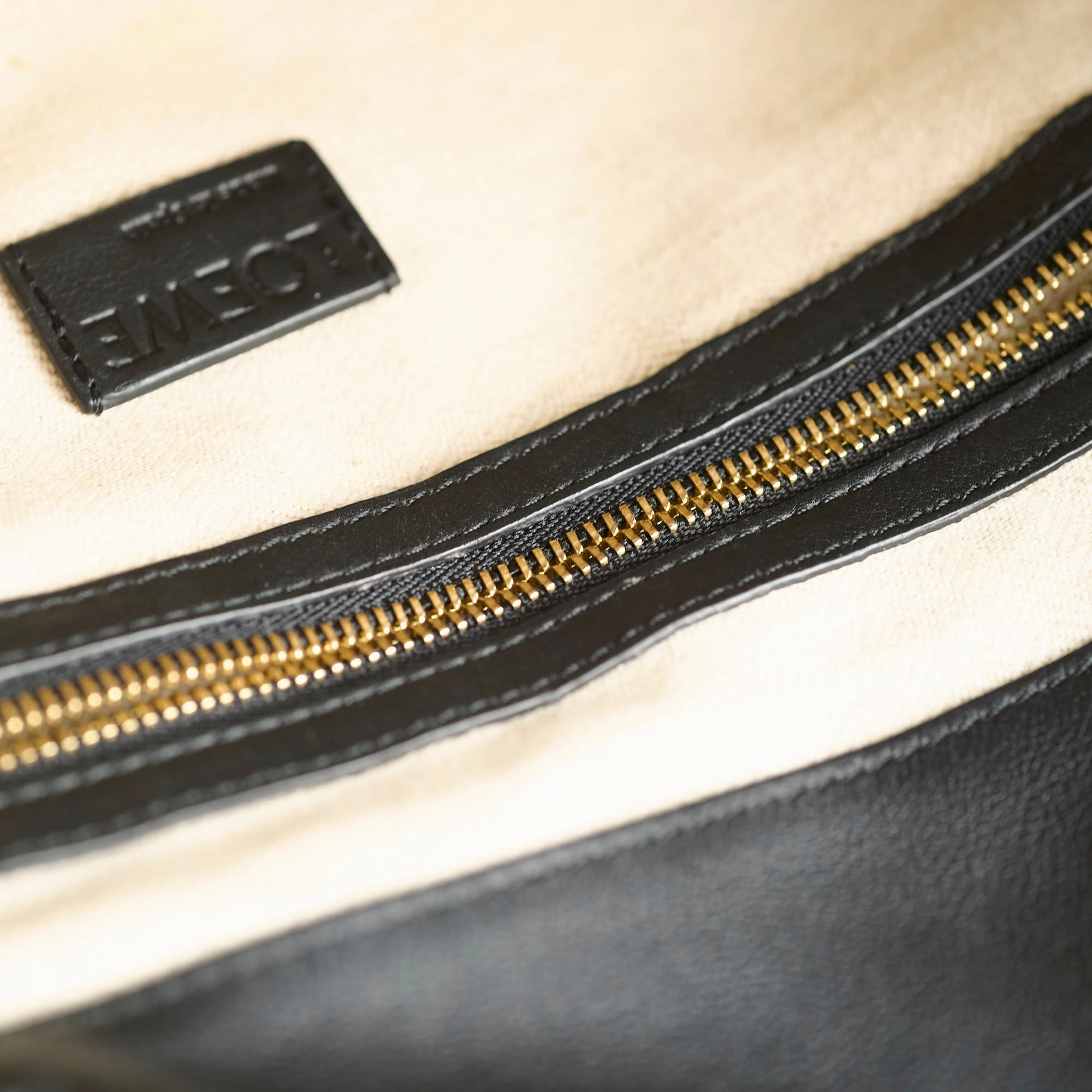 Loewe Flamenco Large Tote Black
