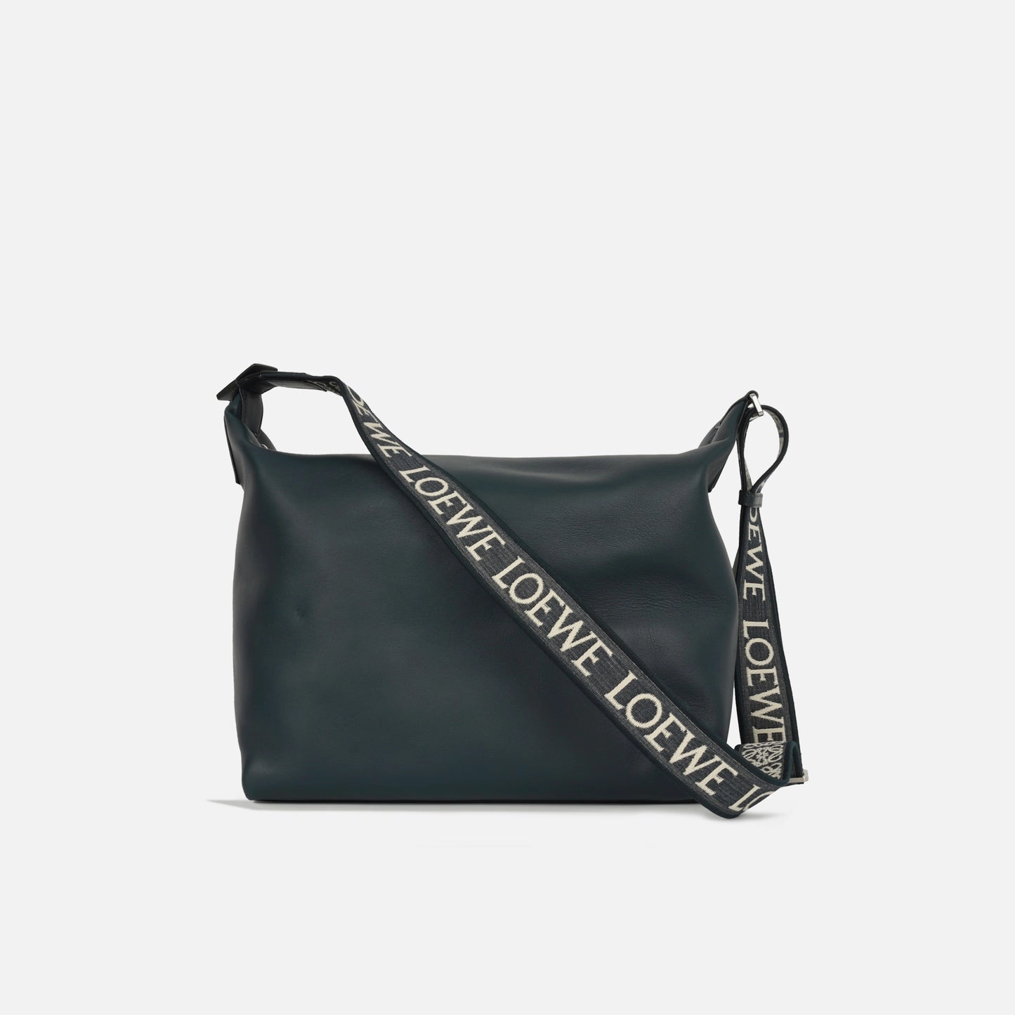Loewe Loewe - Cubi Crossbody - Navy Blue Calfskin SHW - Pre-Loved