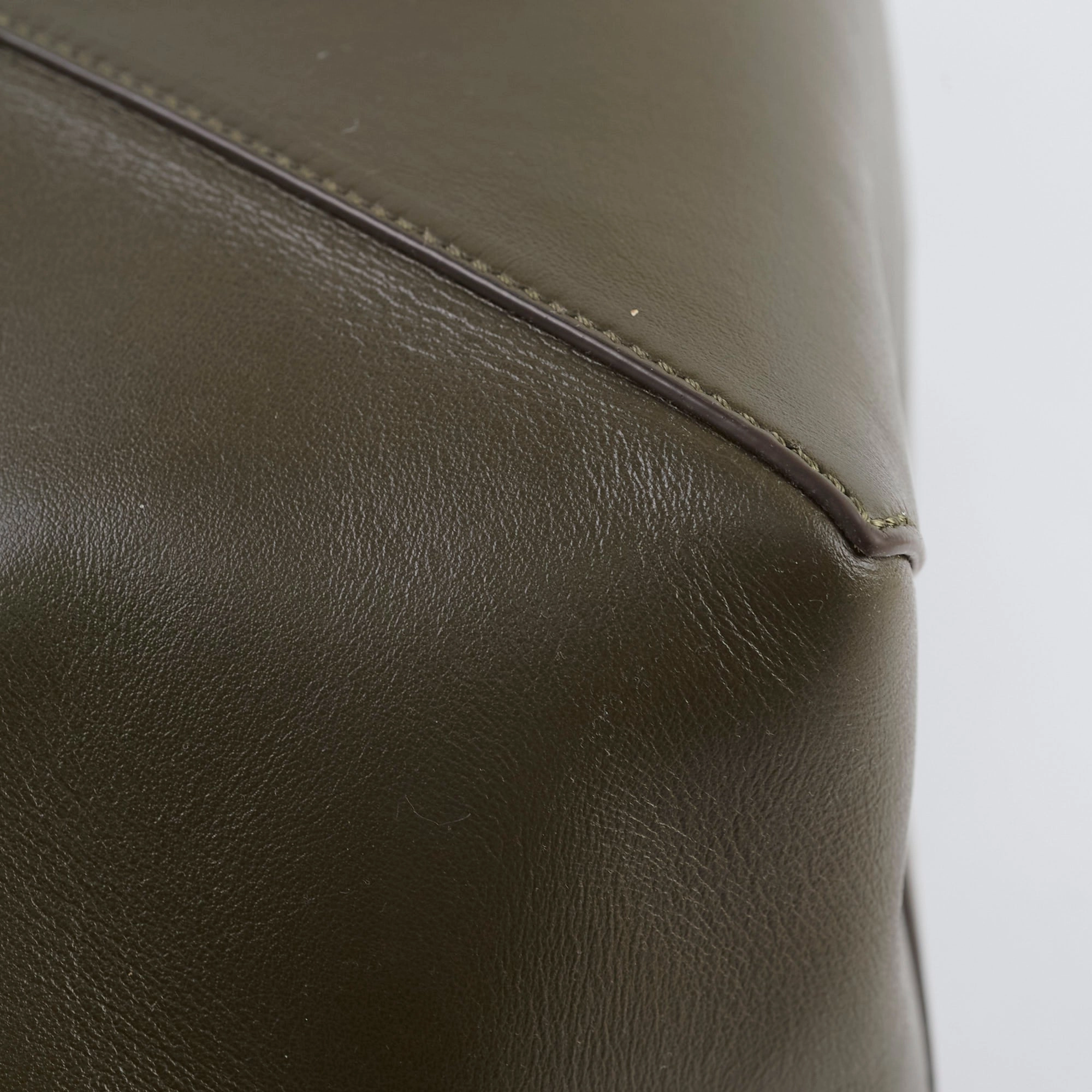 Loewe Medium Fold Tote Dark Khaki