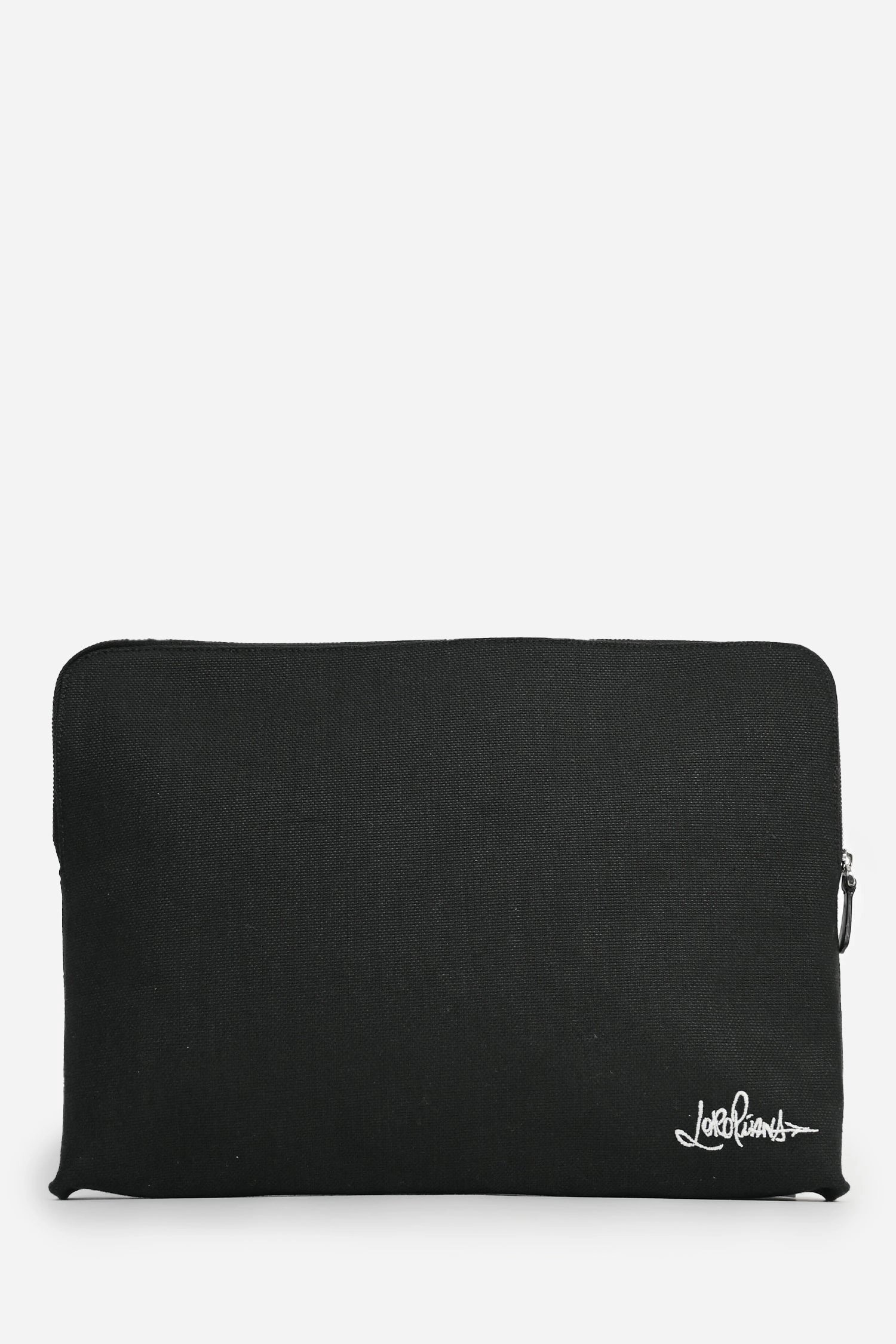 Loro Piana X Horoshi Fujiwara Black Canvas Zip Pouch