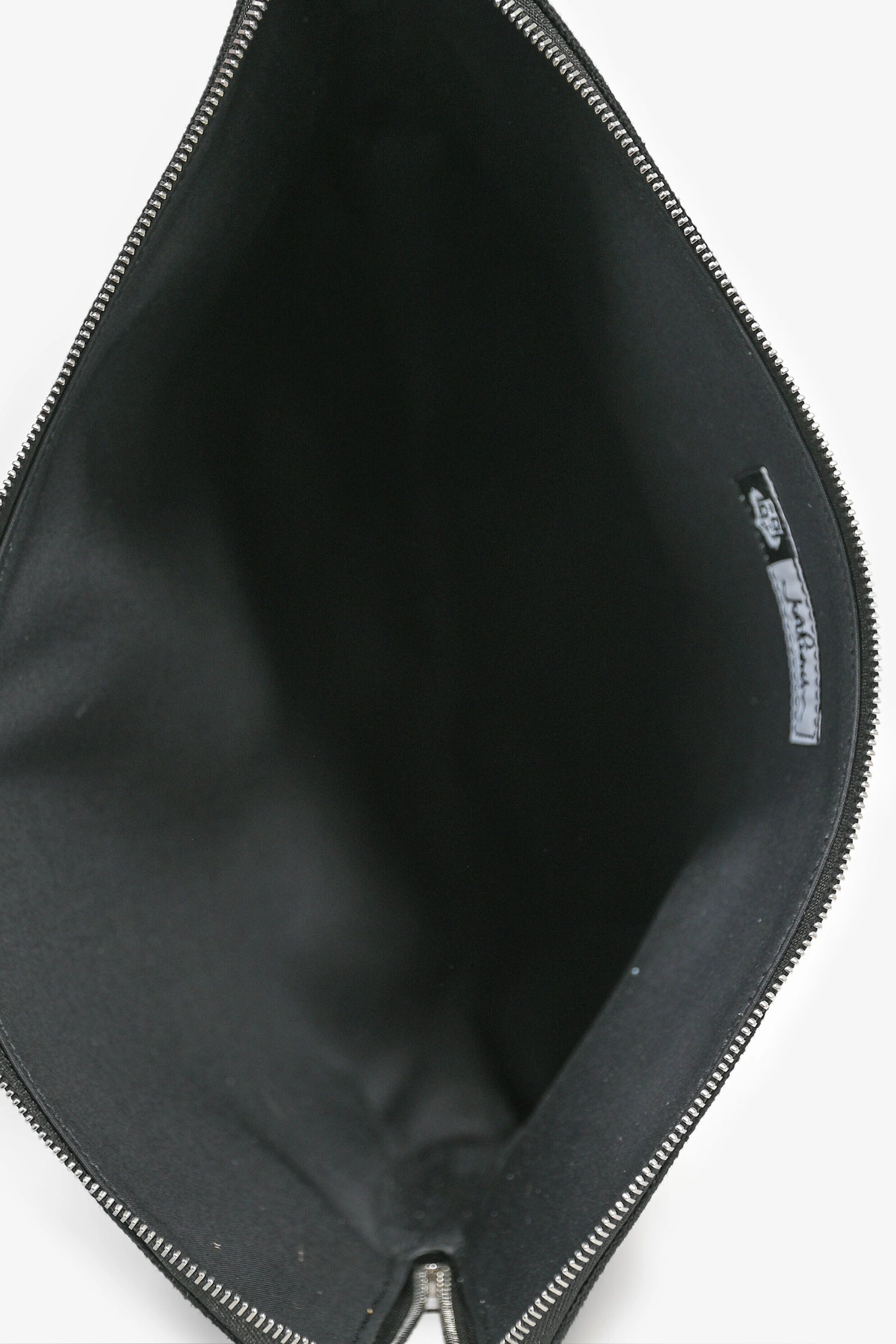 Loro Piana X Horoshi Fujiwara Black Canvas Zip Pouch