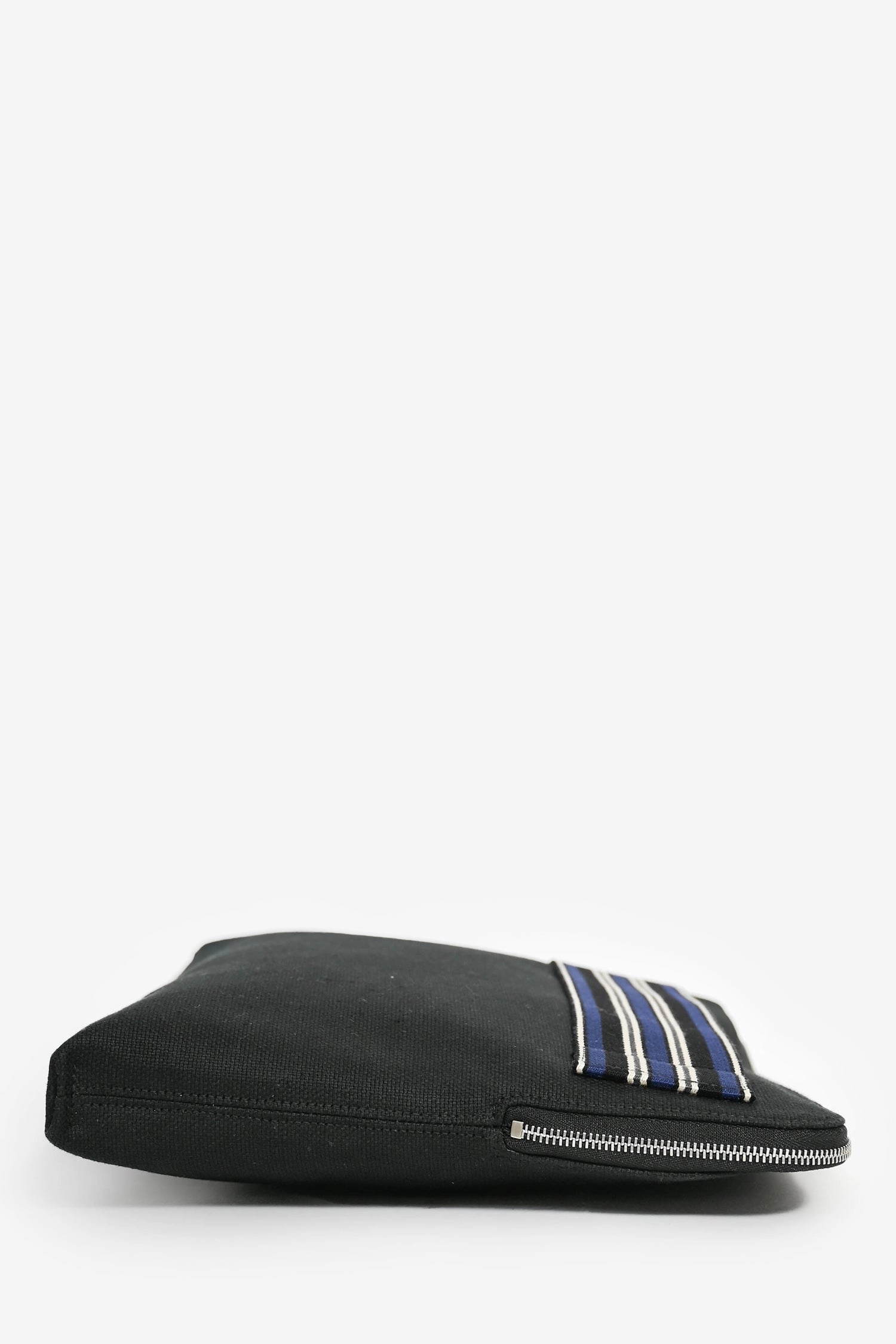 Loro Piana X Horoshi Fujiwara Black Canvas Zip Pouch