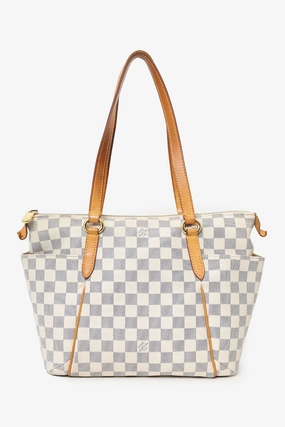 Louis Vuitton 2011 Damier Azur Totally MM Shoulder Bag (As Is)
