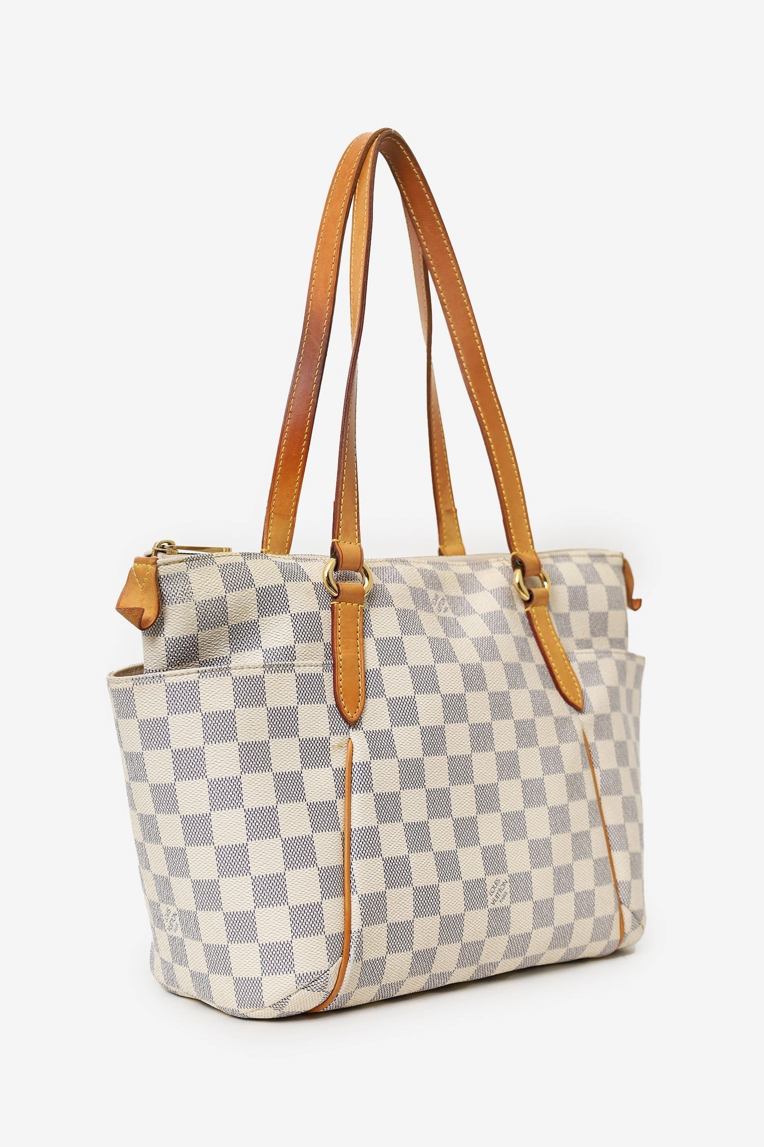 Louis Vuitton 2011 Damier Azur Totally MM Shoulder Bag (As Is)