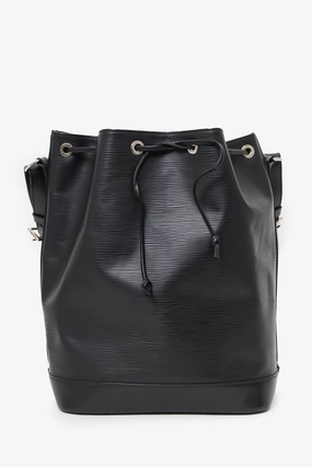 Louis Vuitton 2012 Black Epi Leather Noe Bag