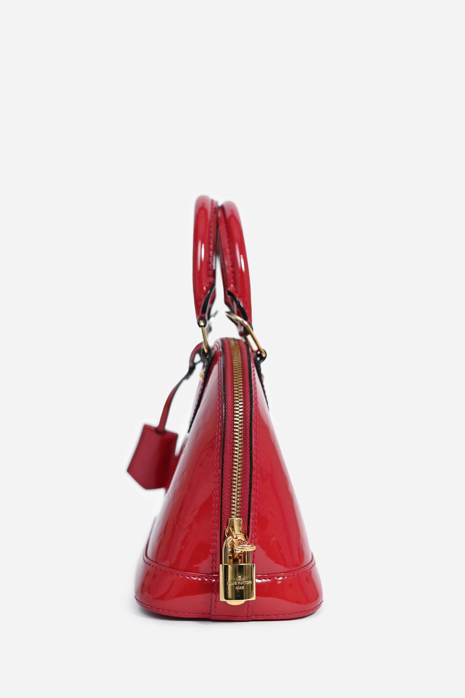 Louis Vuitton 2012 Burgundy Vernis Leather Brea GM Tote