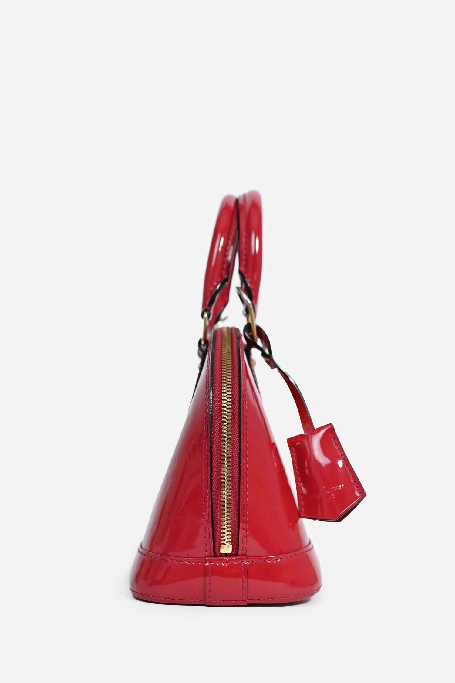 Louis Vuitton 2012 Burgundy Vernis Leather Brea GM Tote