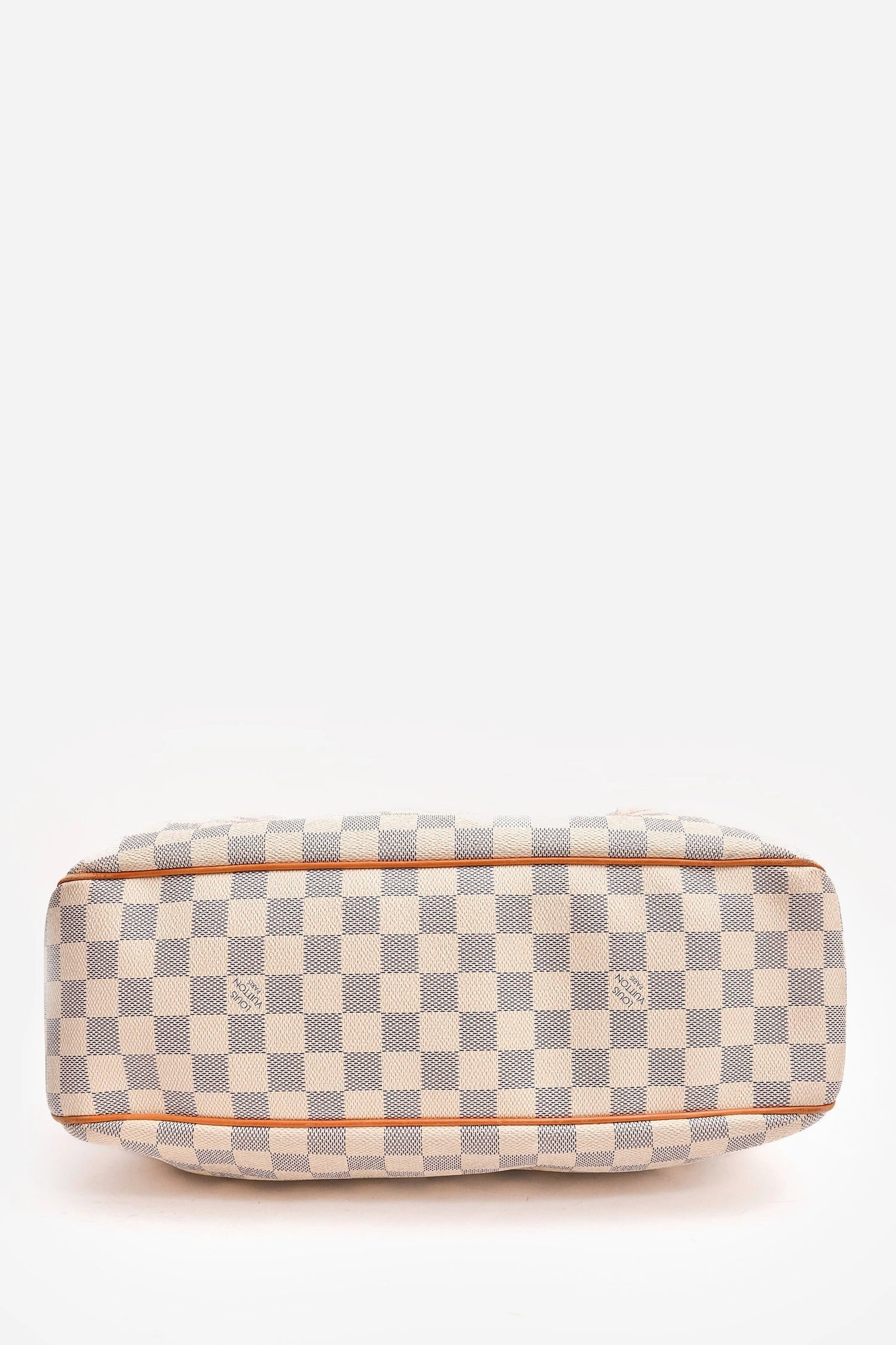Louis Vuitton 2012 Damier Azur Siracusa MM Messenger Crossbody Bag