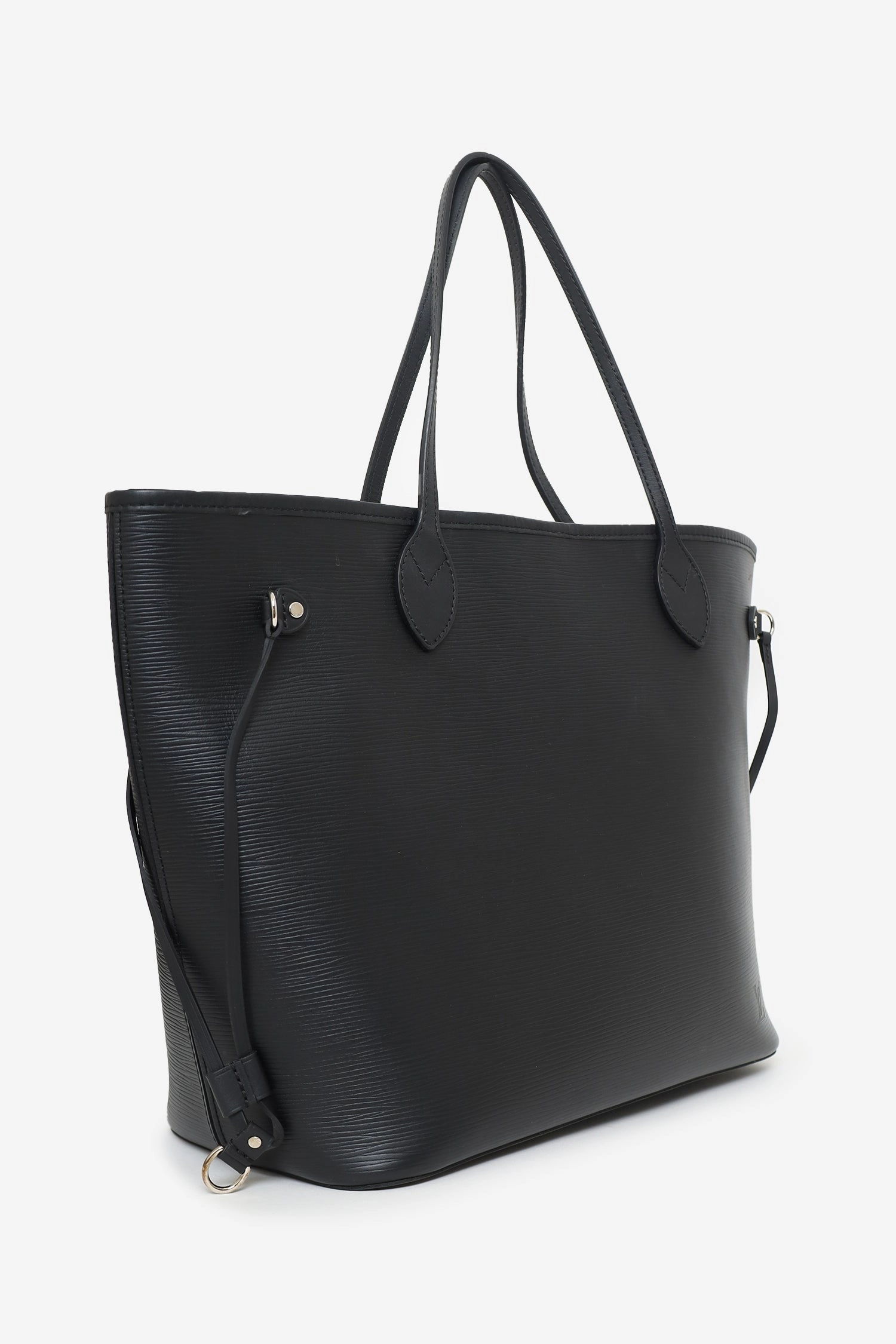 Louis Vuitton 2013 Black Epi Leather Neverfull MM Tote with Pouch