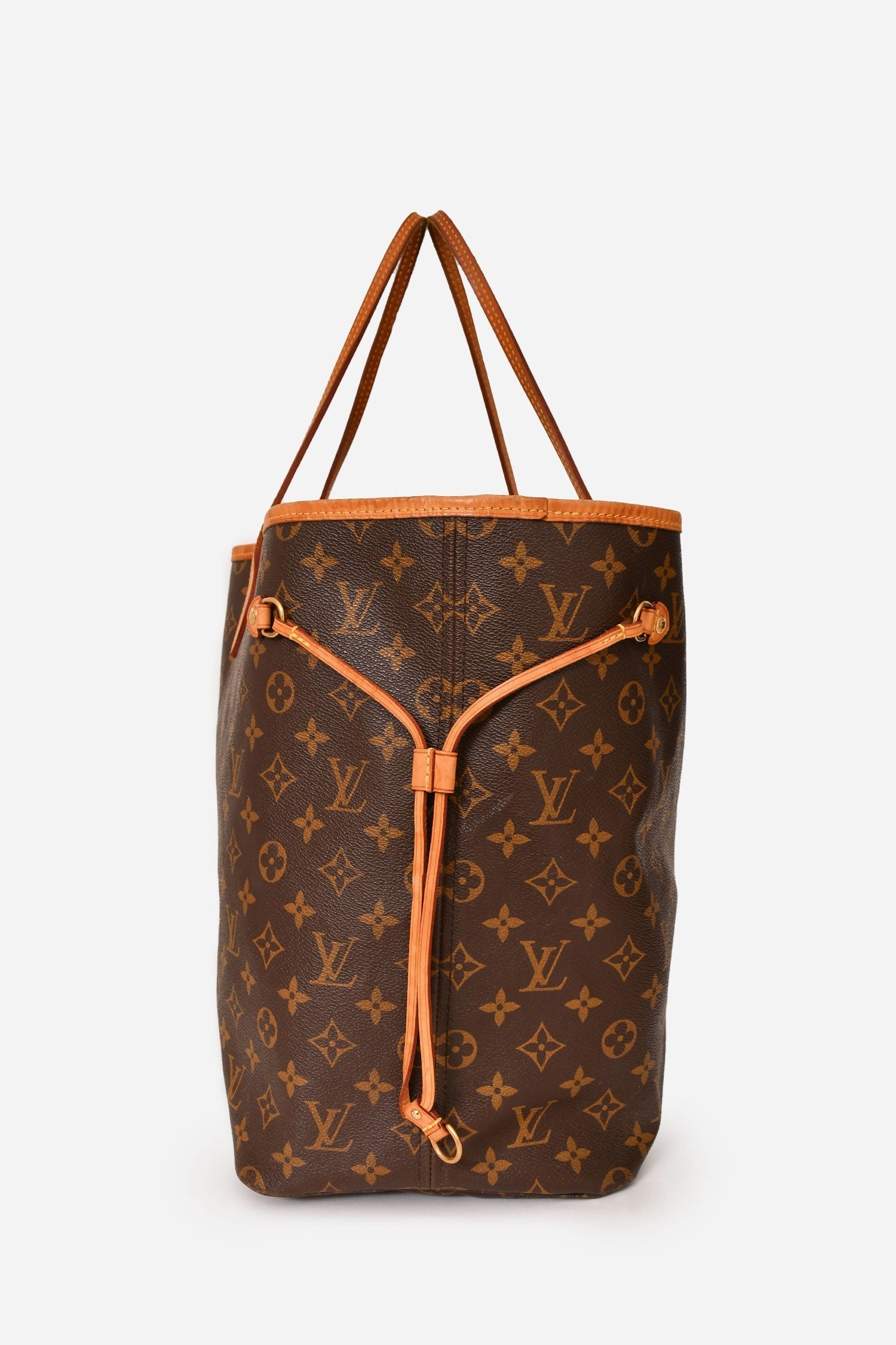 Louis Vuitton 2014 Monogram Neverfull GM Tote with 'S.H' Initials